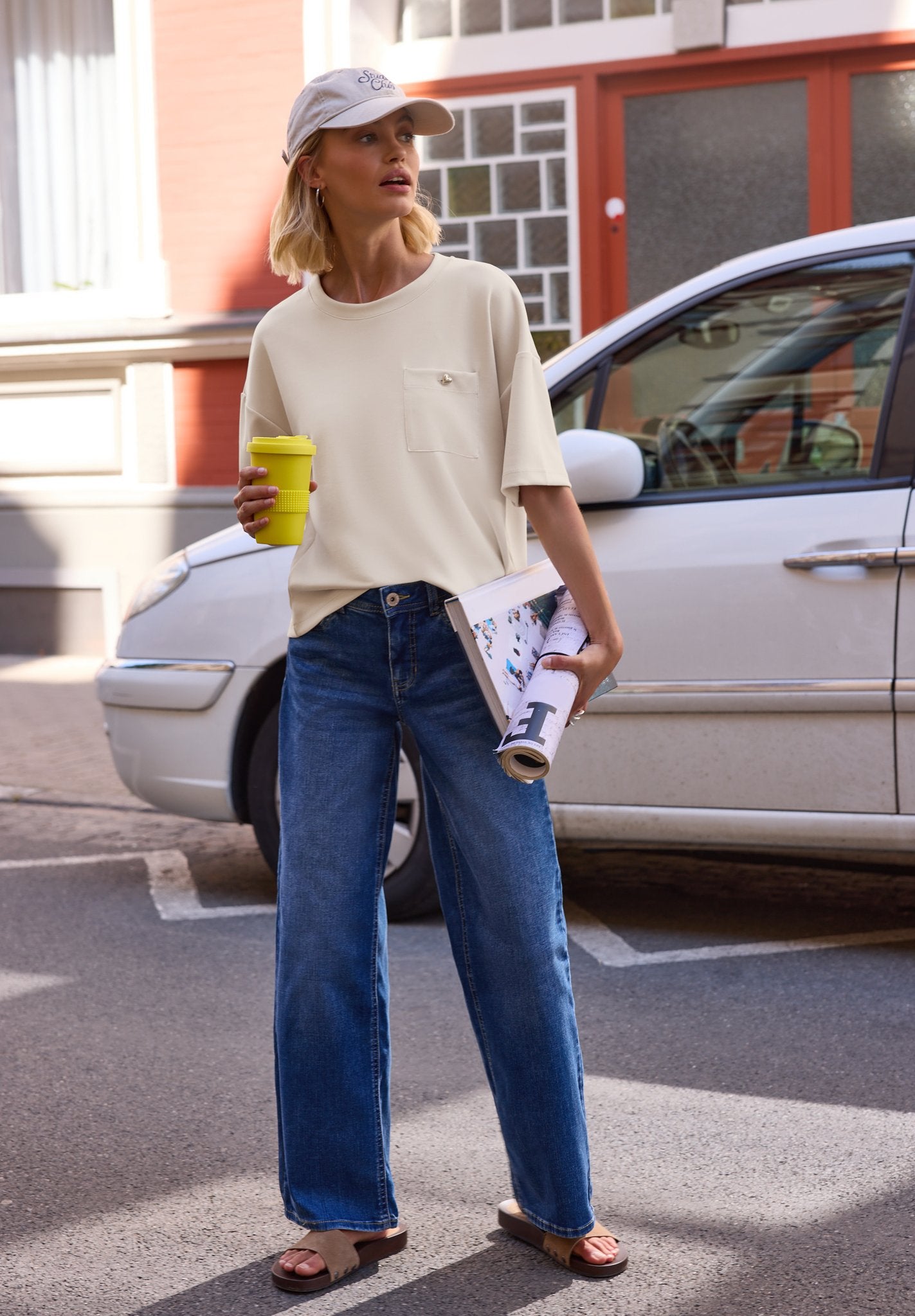 Street One Studio Damen T-Shirts  Creamed S
