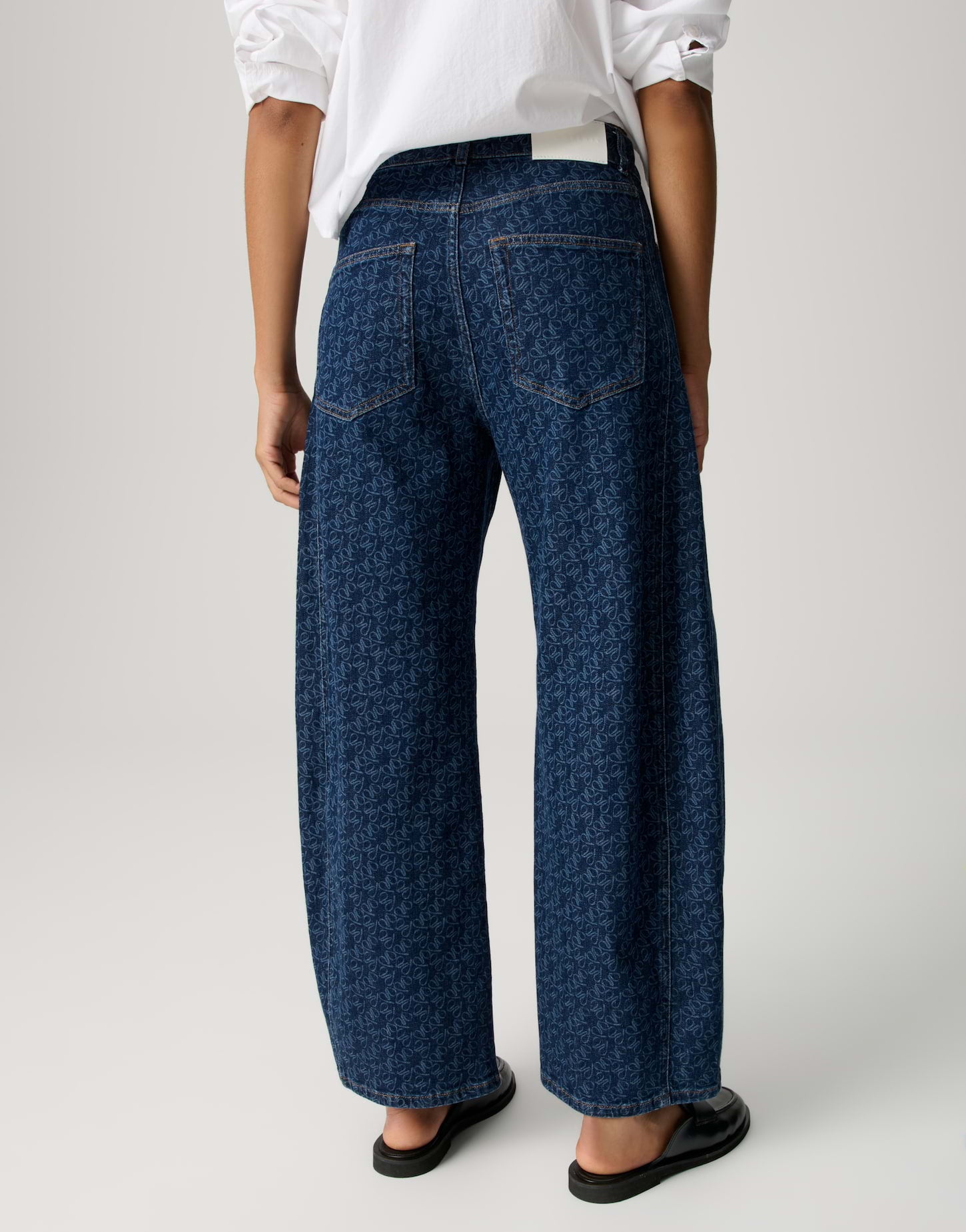 Opus Pants Damen Jeans  Dark Blue