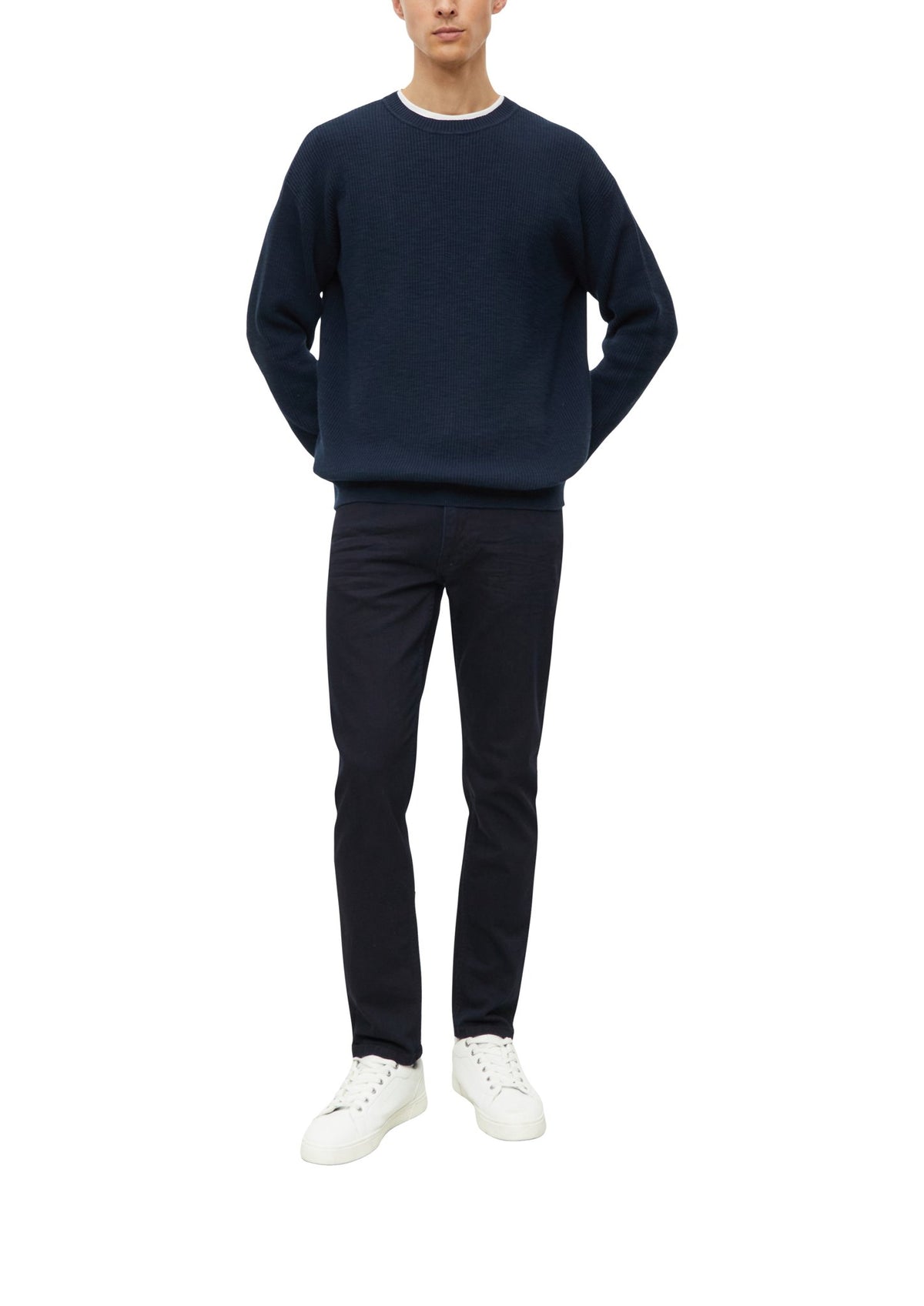 S. Oliver red Herren Pullover  Blue
