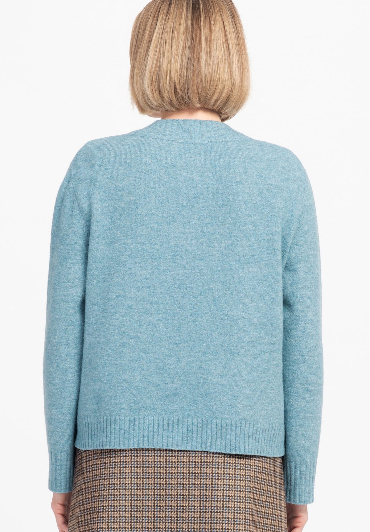 Bianca Damen Pullover Stone Blue Mela