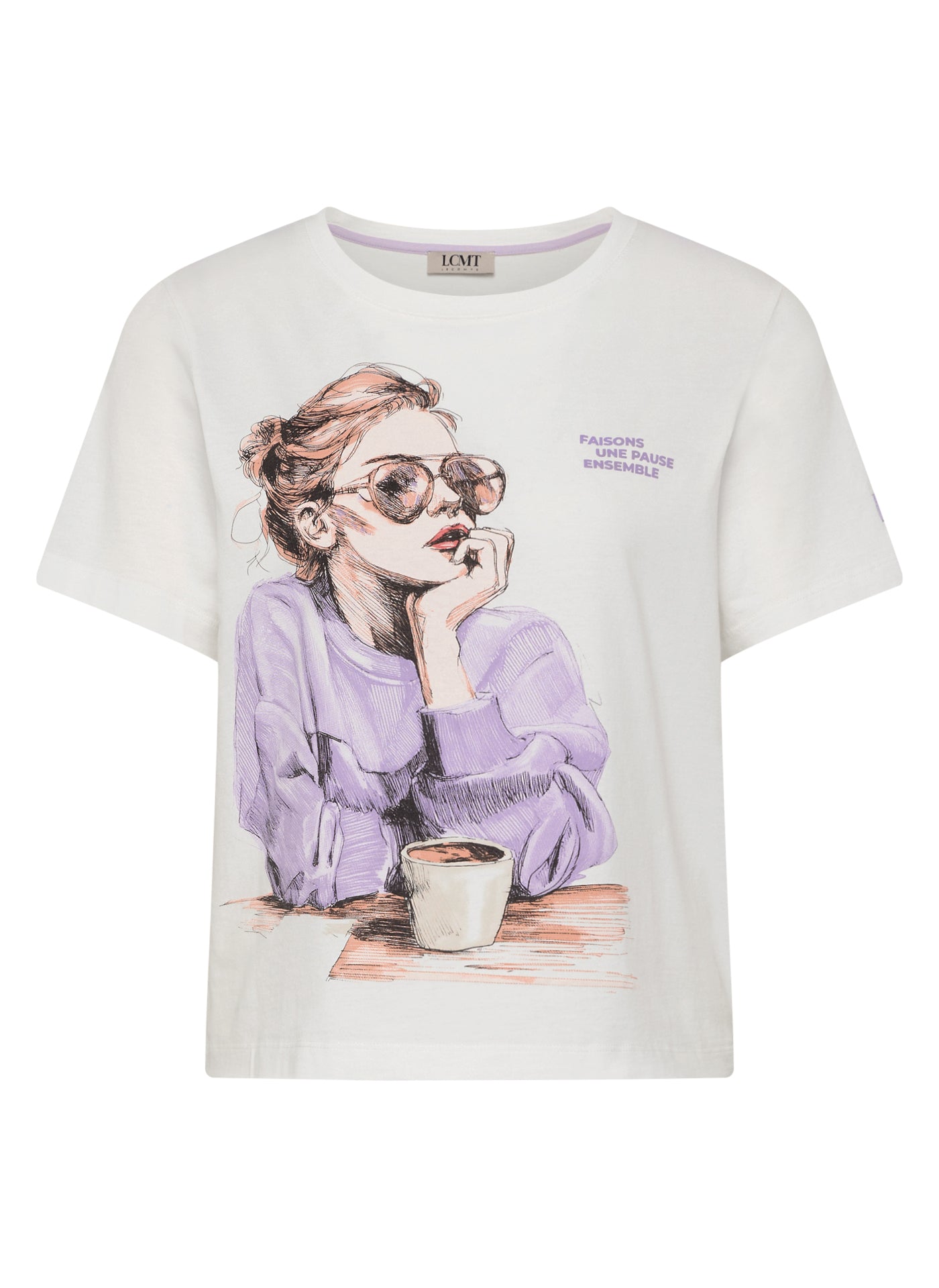 Le Comte Damen T-Shirts Natur