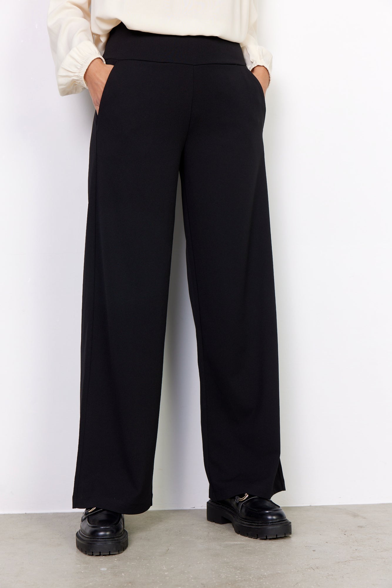 Soya Concept Damen Hosen Black