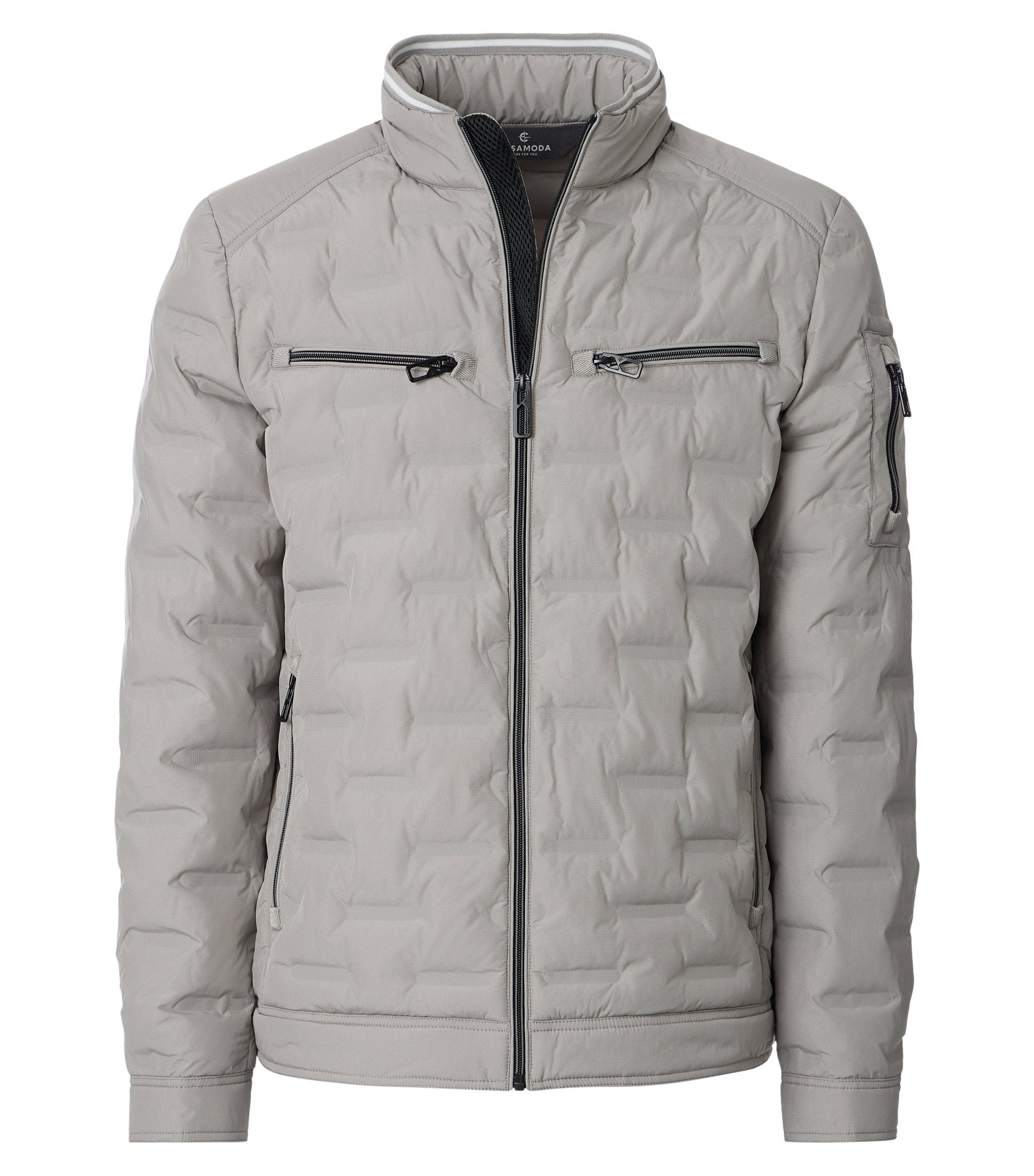 Casa Moda Herren Jacken  Silber