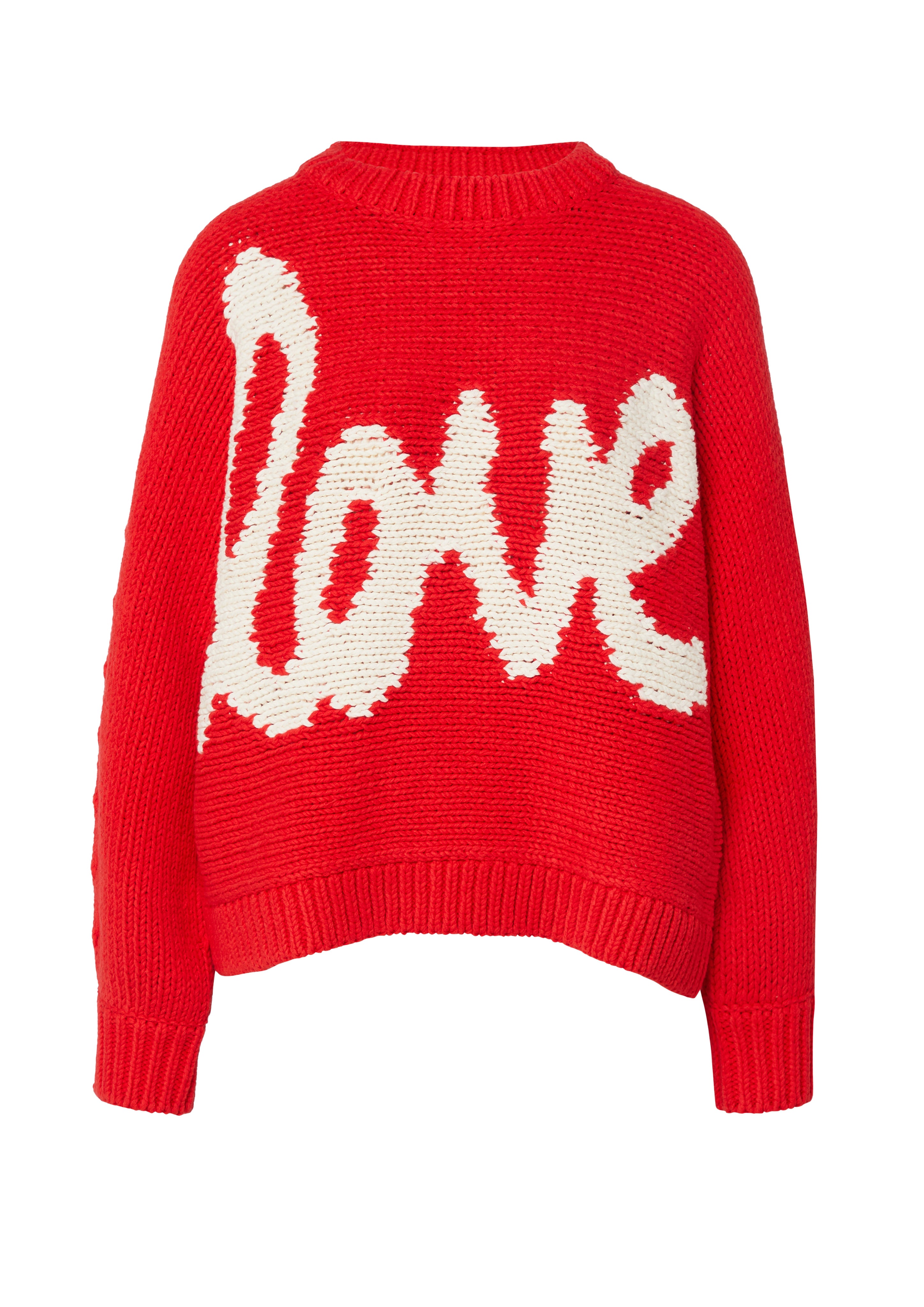 Comma Damen Pullover Red