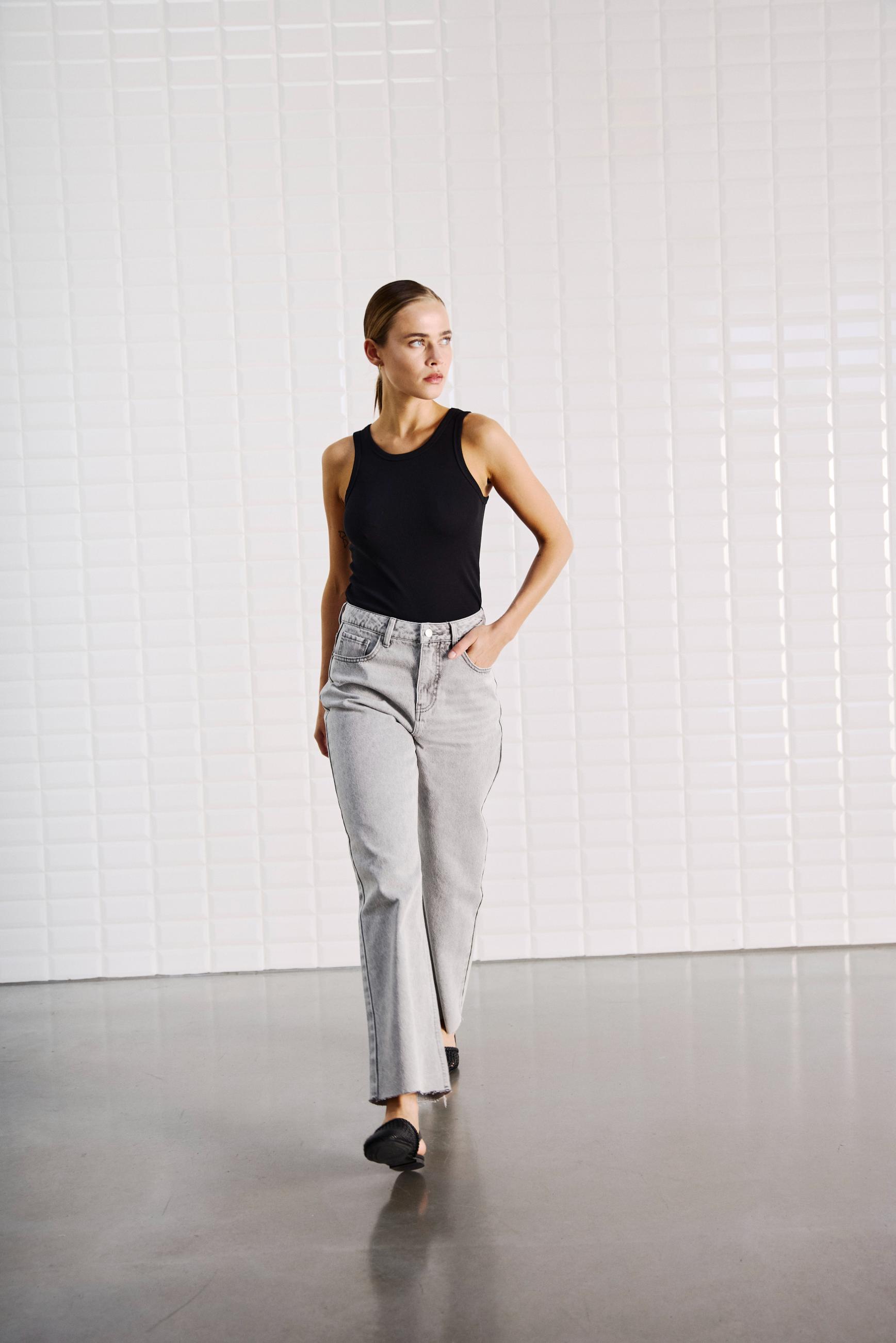 Withblack Damen Hosen Spring Gre