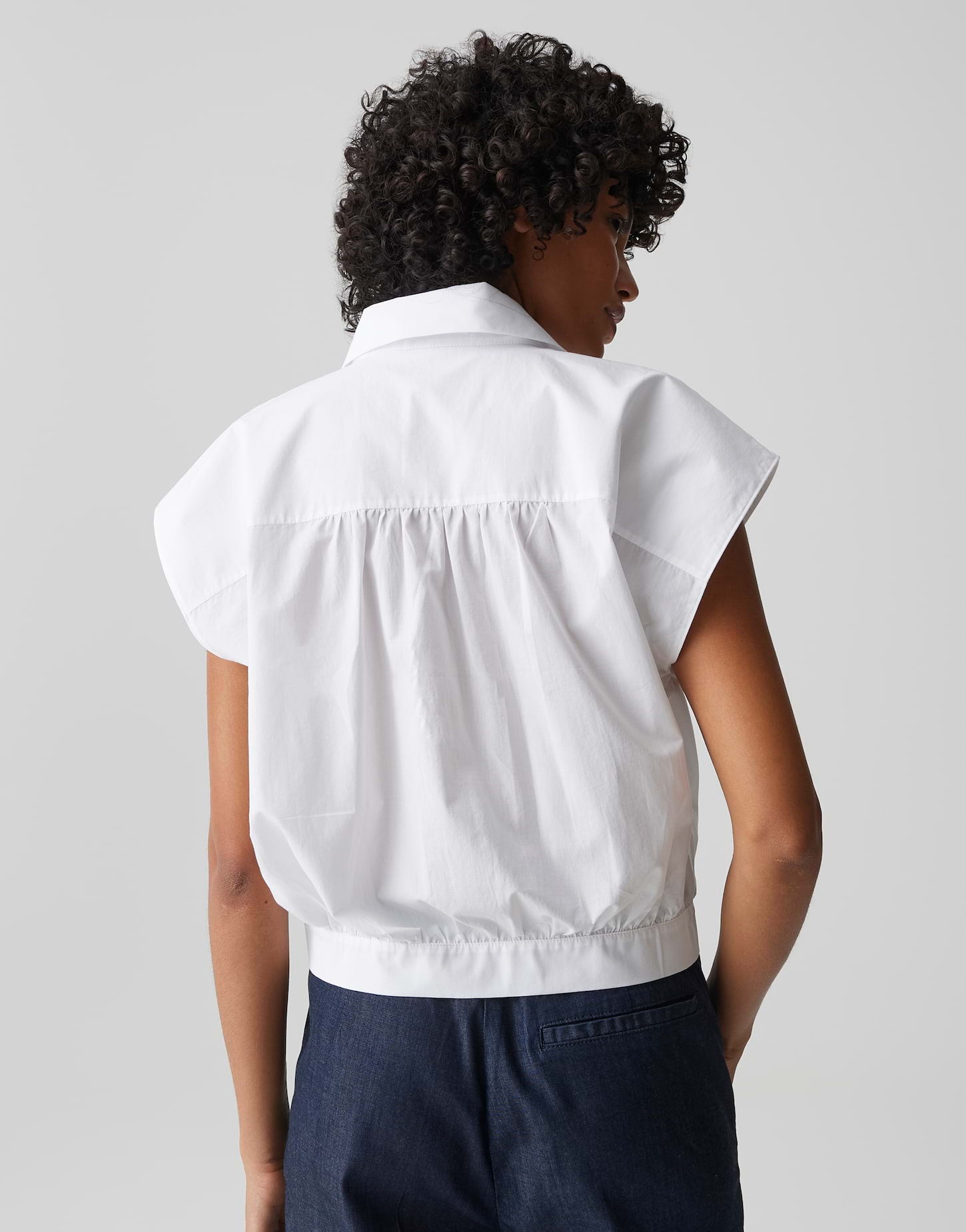 Opus Damen Blusen White