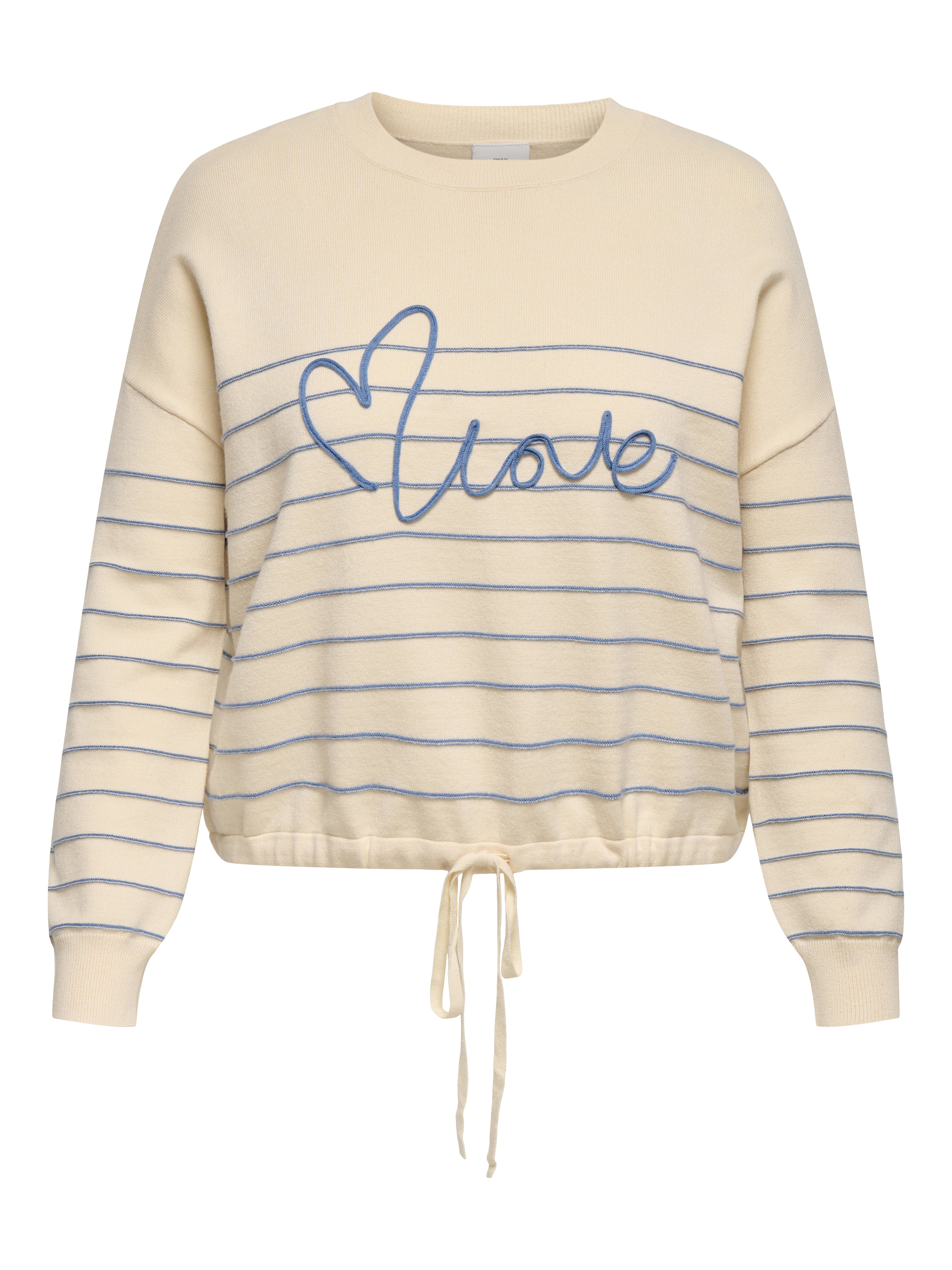 Only Carmakoma Damen Pullover Birch/Riviera S