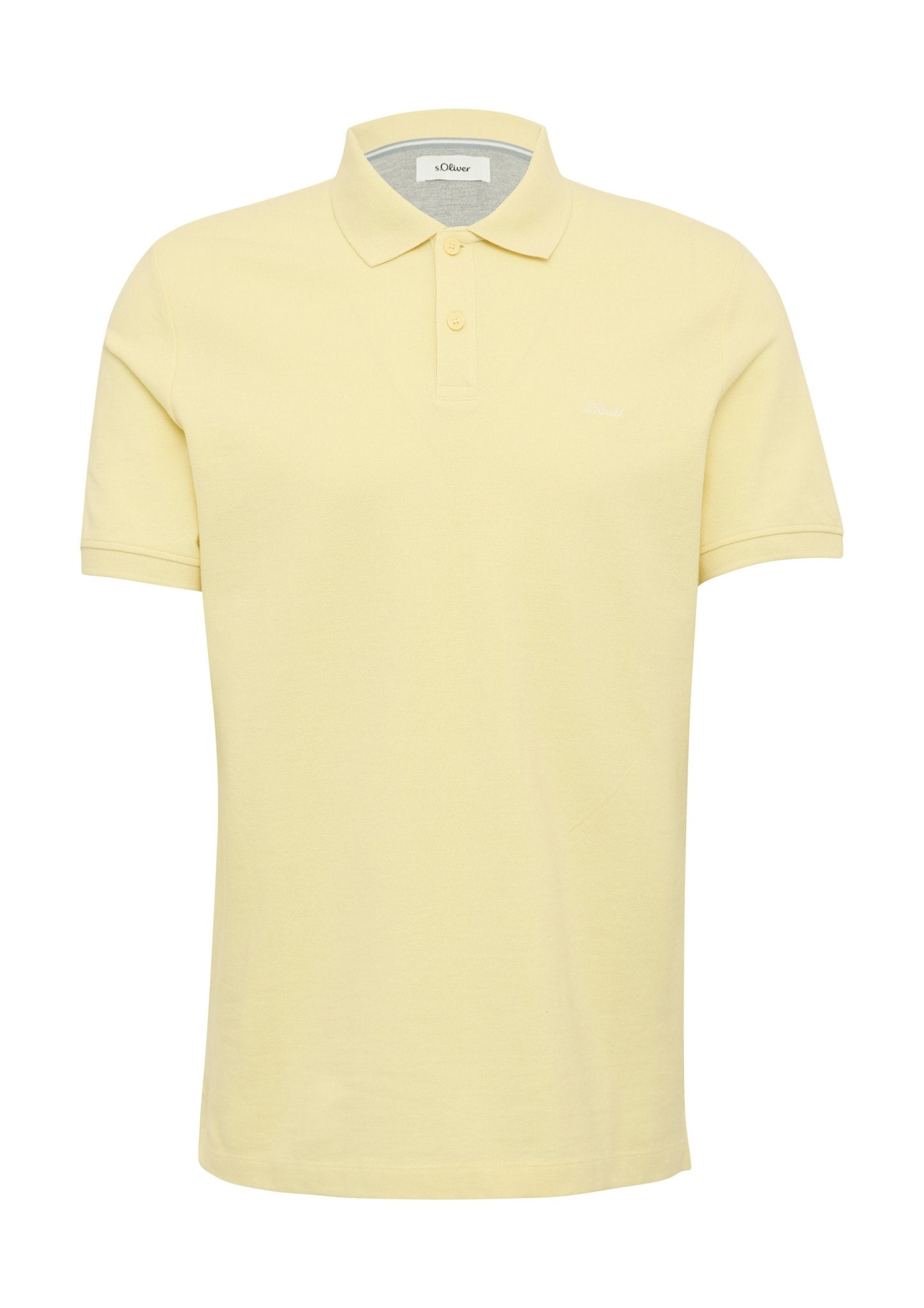 S. Oliver red Herren Polo-Shirts Yellow