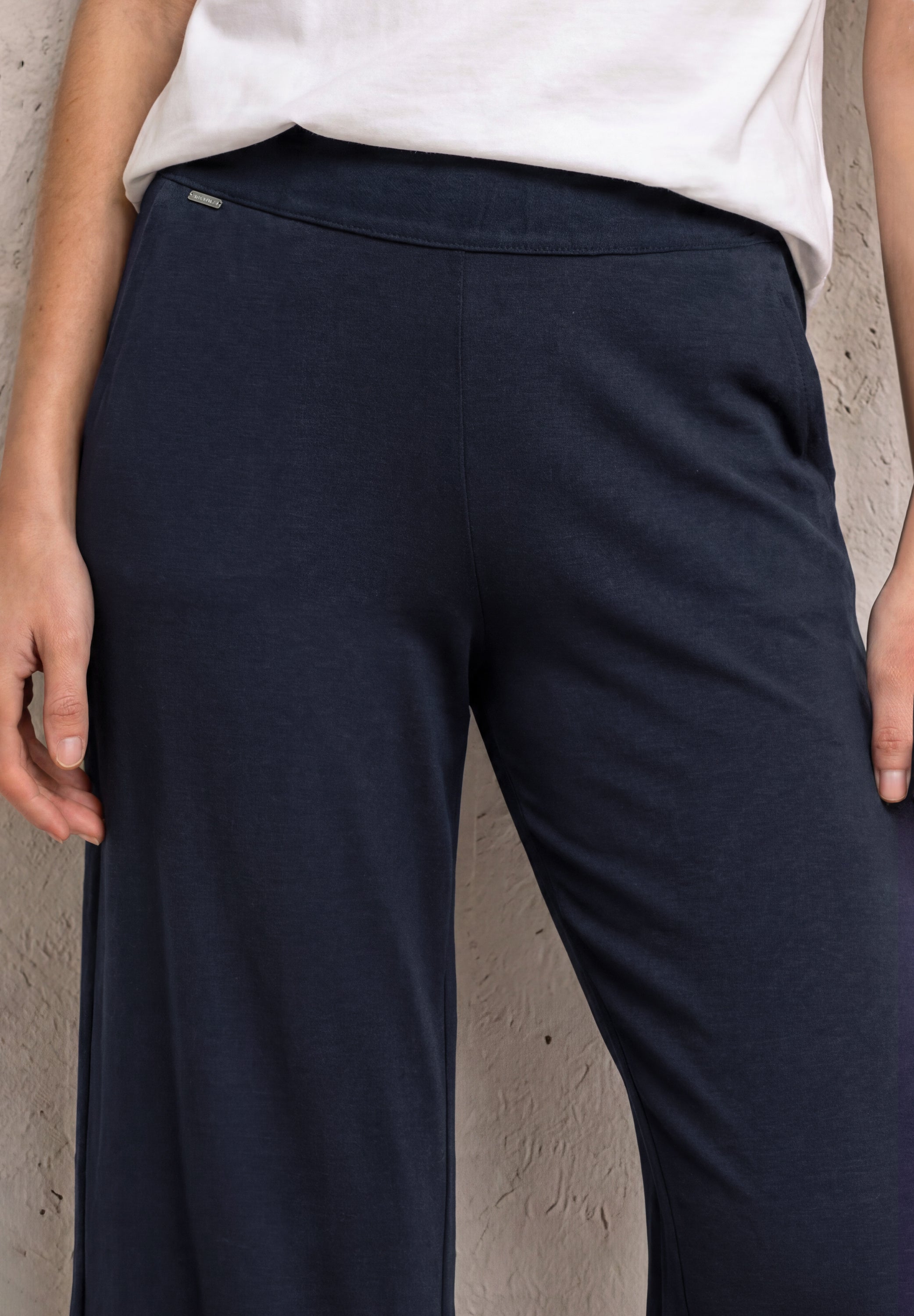 Street One Damen Hosen Deep Blue