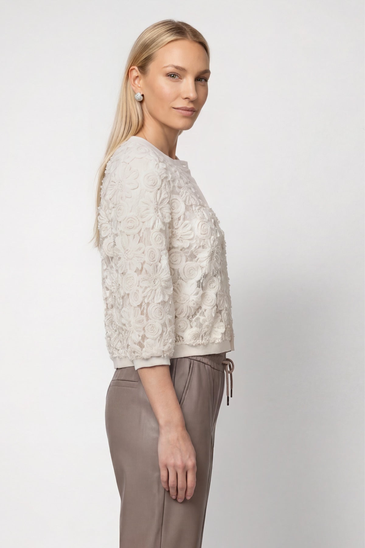 Monari Damen Strickjacken  Pearly
