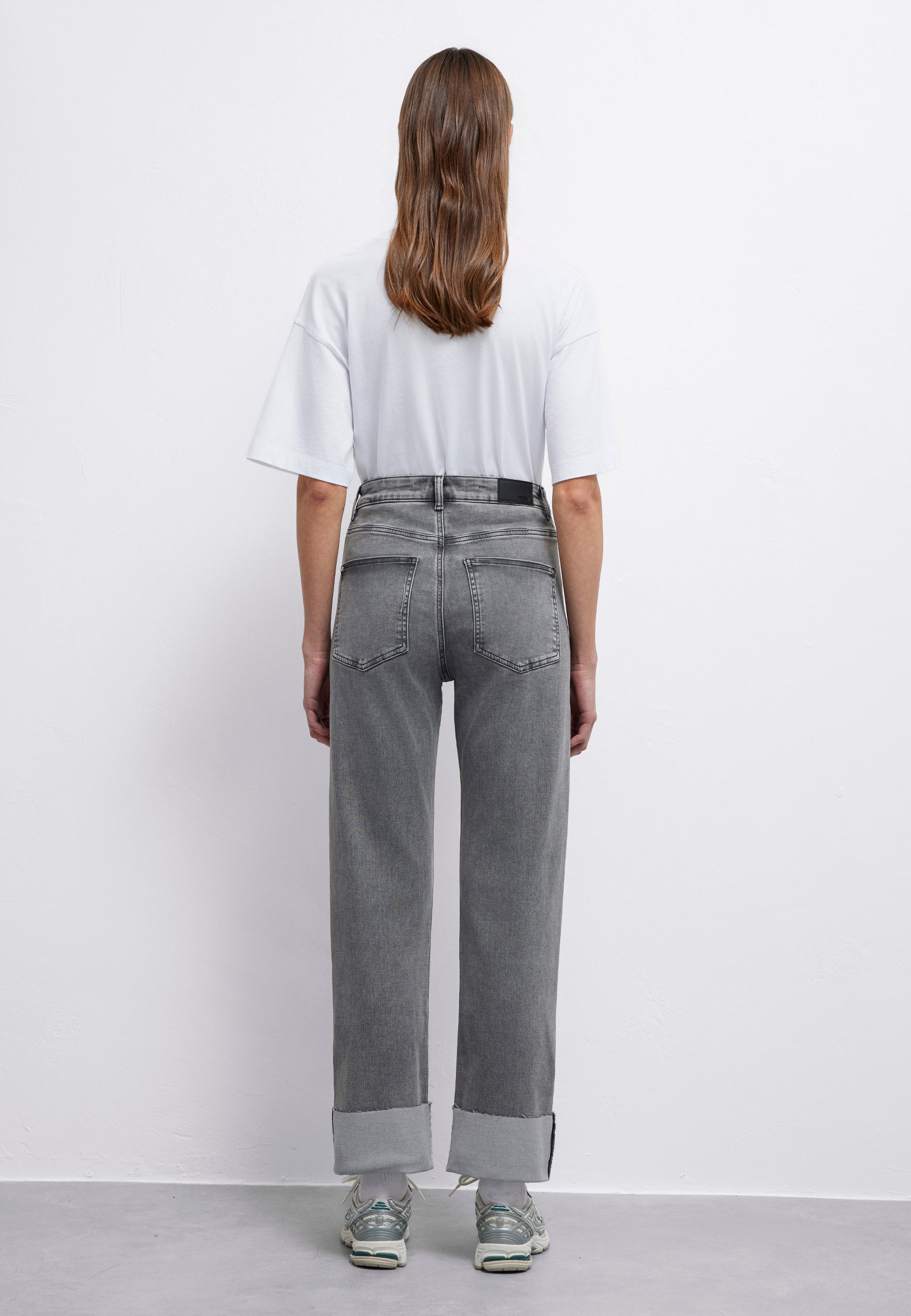 Mavi Damen Jeans Lt Smoke Brushe