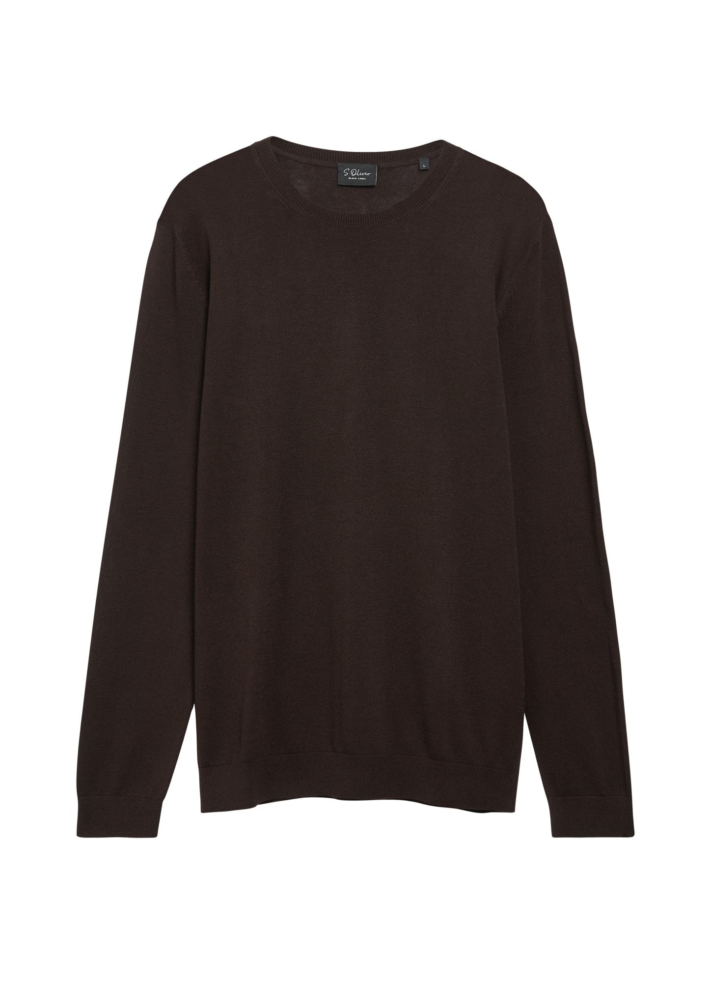S. Oliver black Herren Pullover  Brown