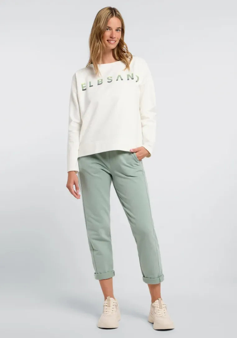 Elbsand Damen Sweatshirts  Cloud Wh