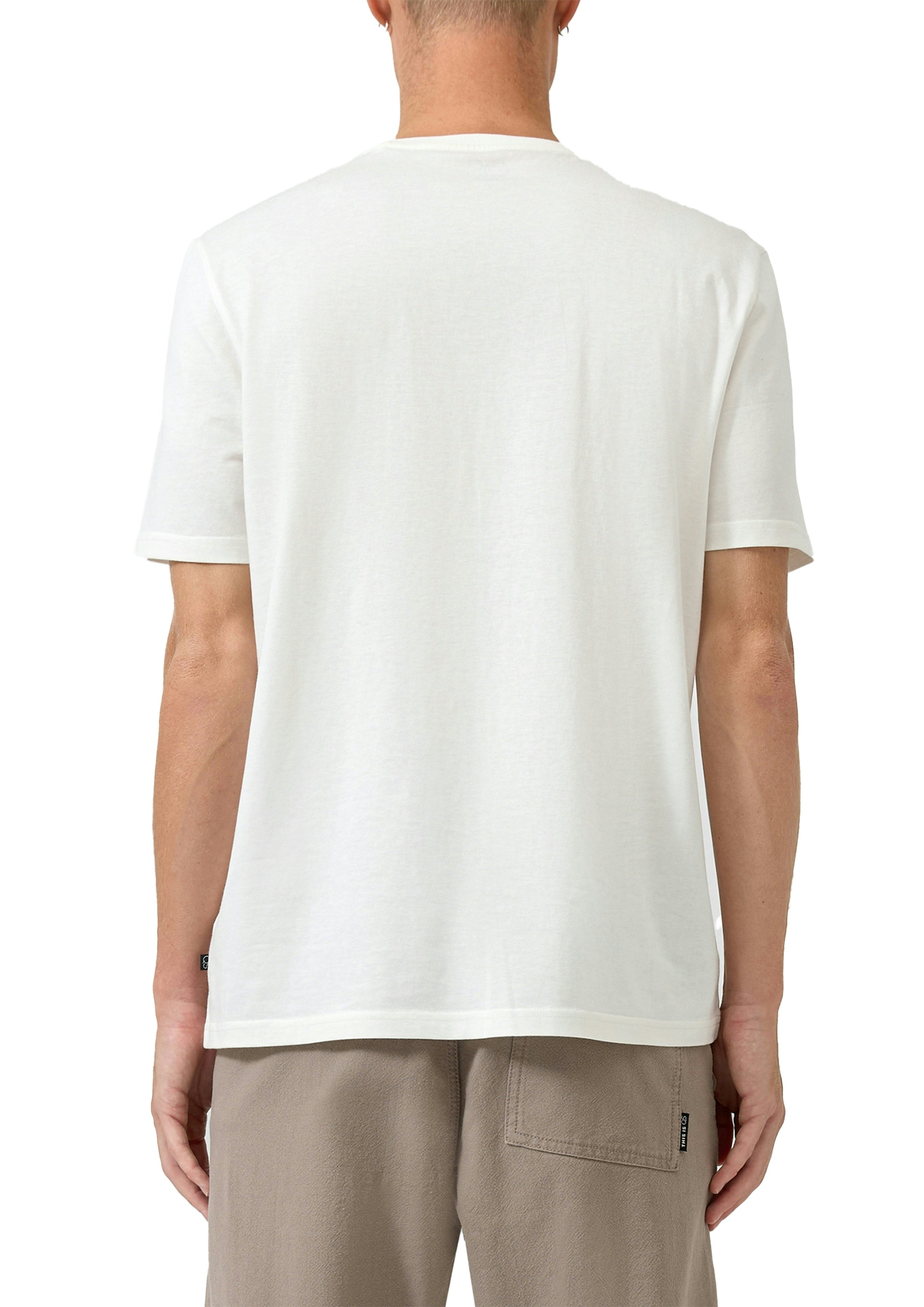 QS by S.Oliver Herren T-Shirts kurz White