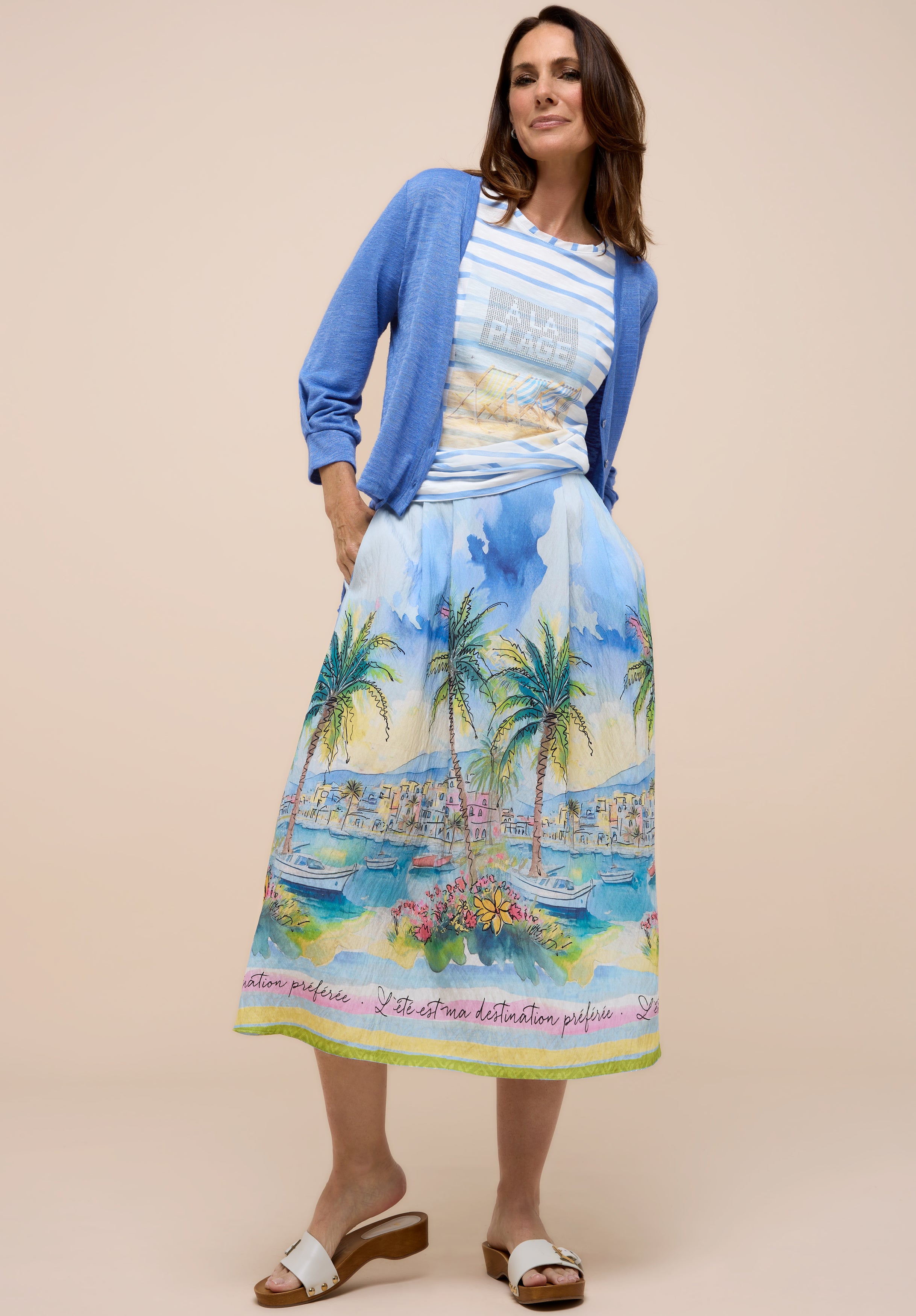 Bianca Damen T-Shirts Dark Lake