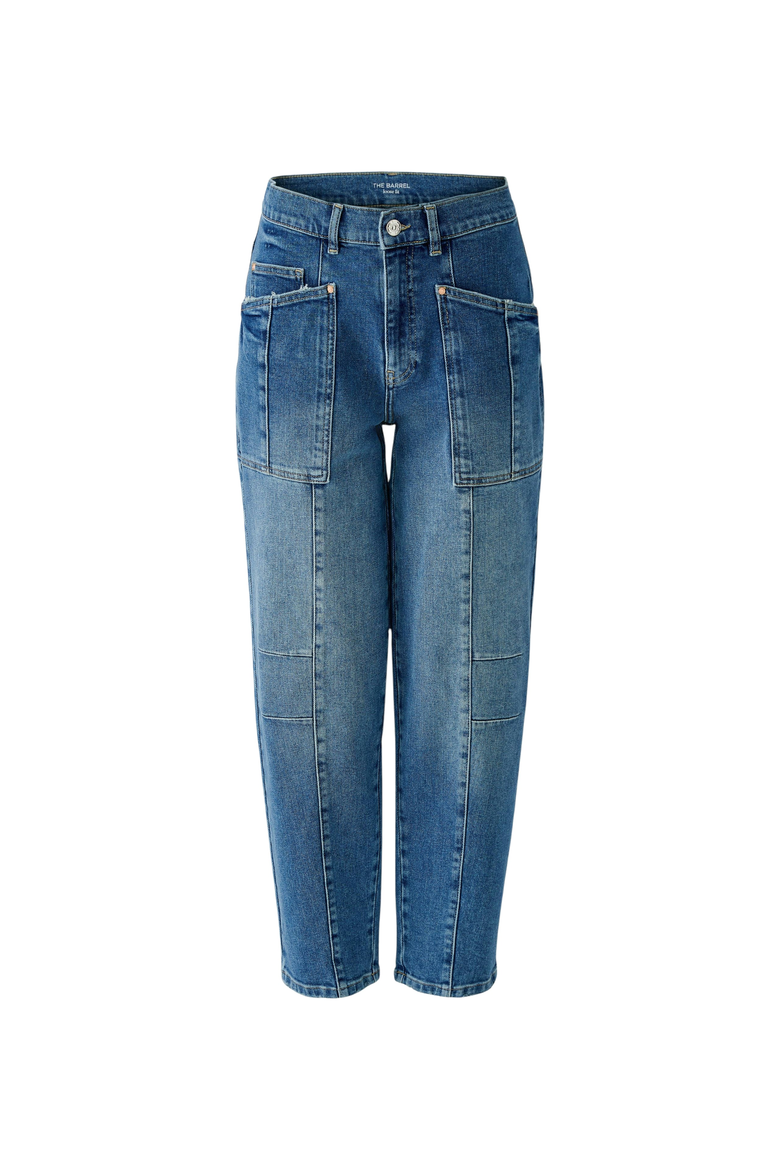 Oui Damen Jeans  Blue