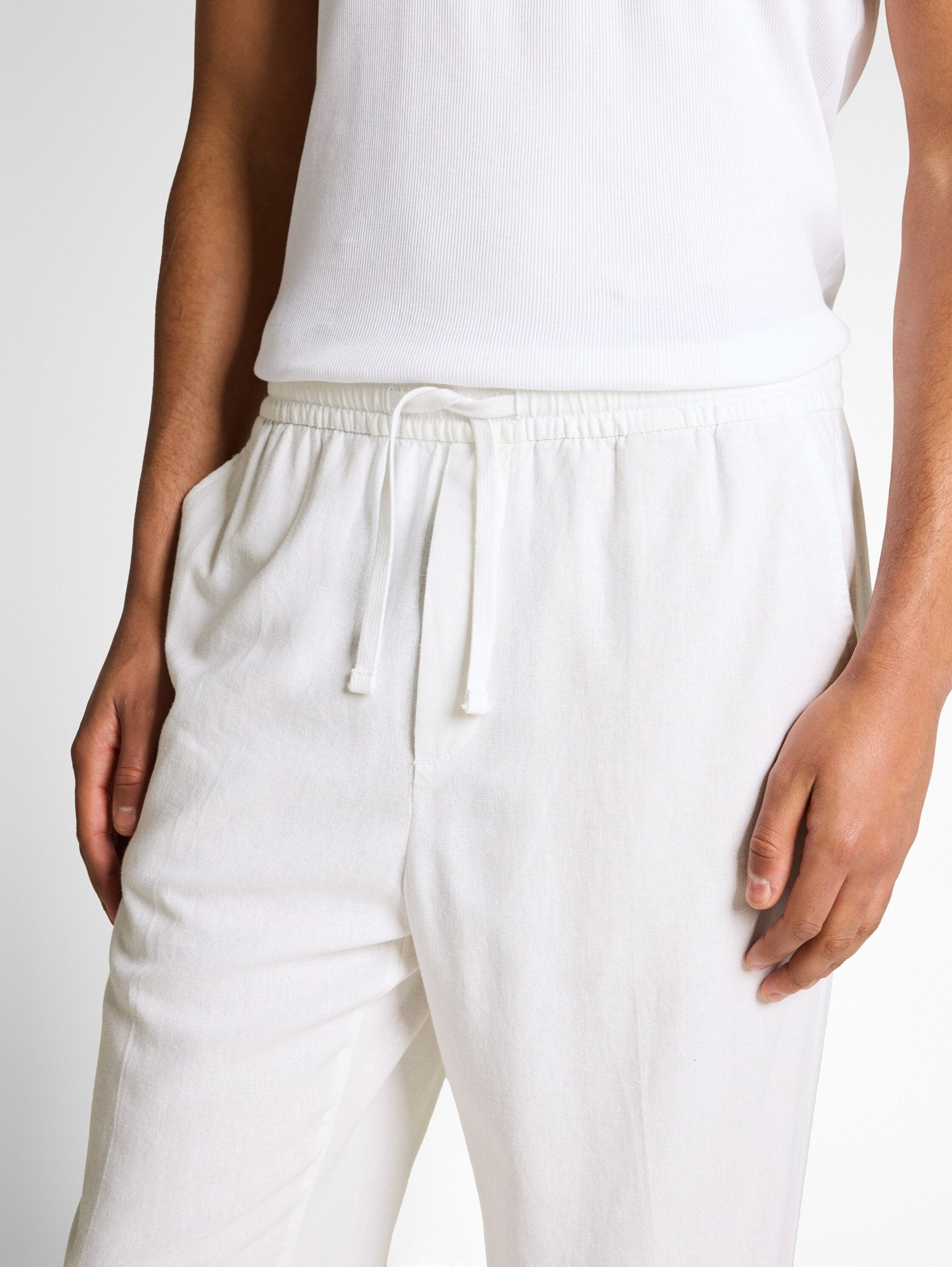Tom Tailor denim Herren Hosen White