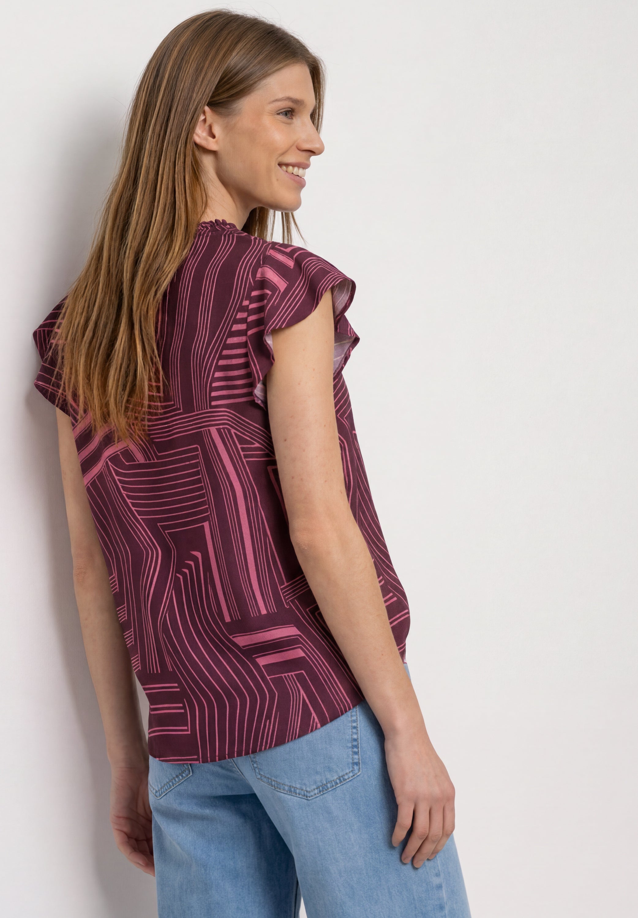 Street One Damen Blusen Blush Ber