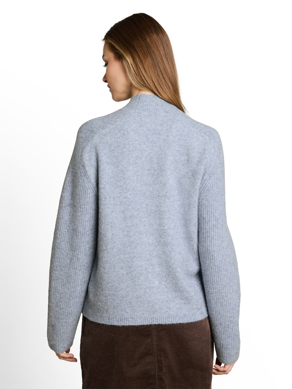Tom Tailor denim Damen Pullover Foggy Sky Blue
