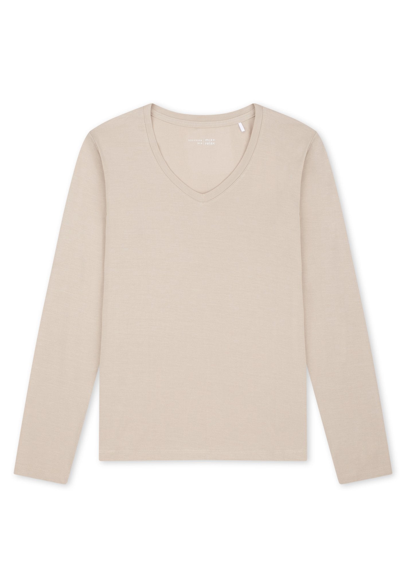 Schiesser Oberteil Bright Taupe