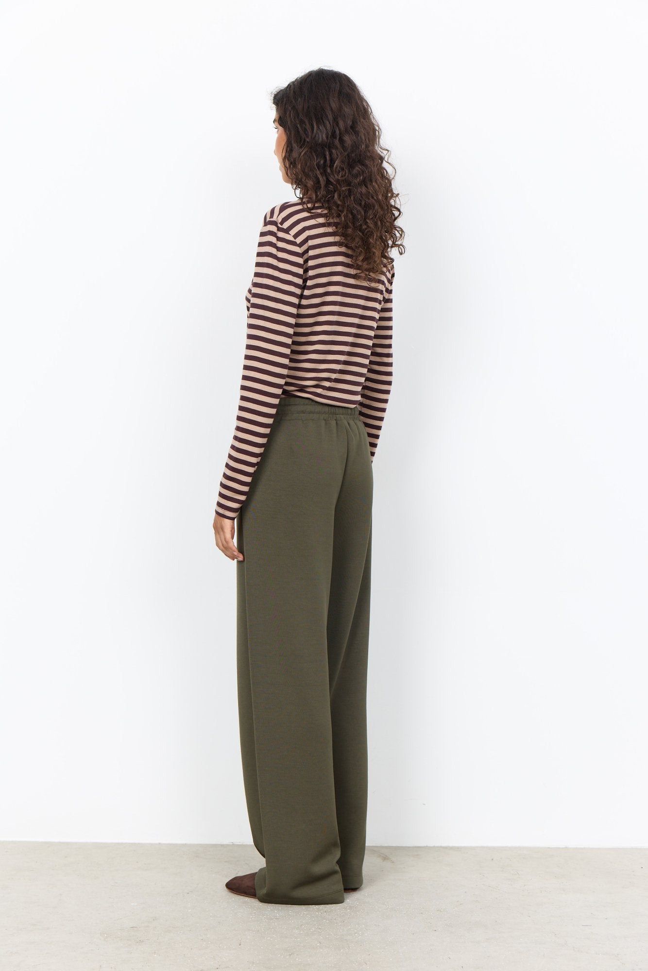 Soya Concept Damen T-Shirts Camel Combi