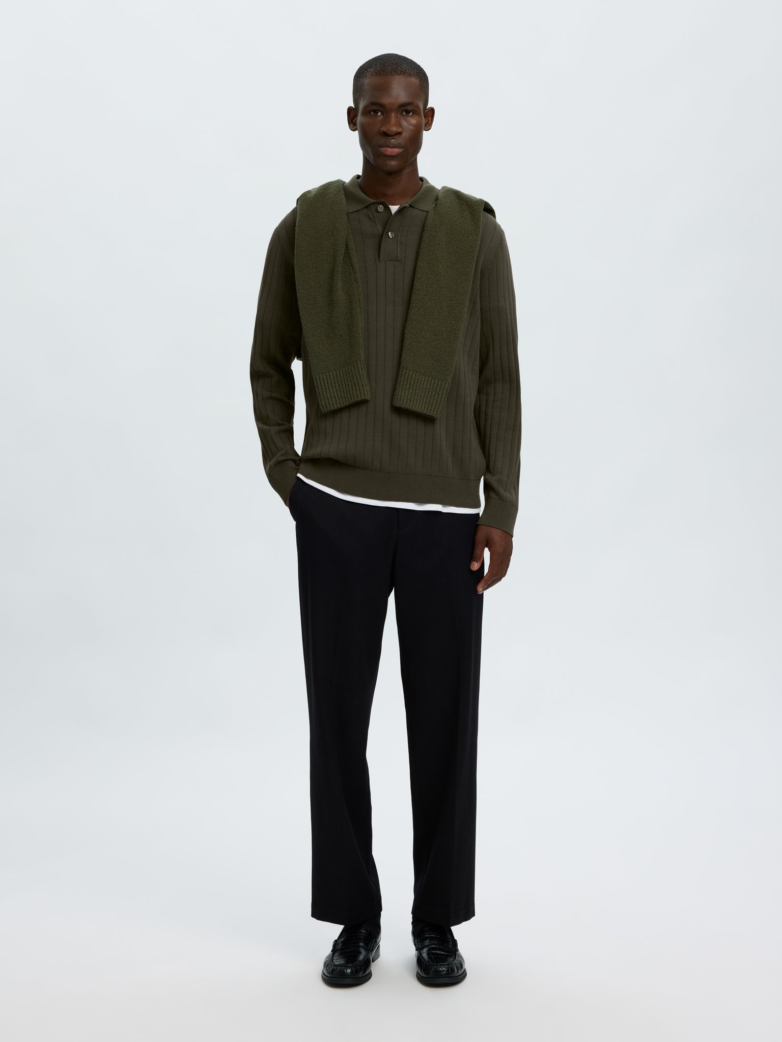 Selected homme Herren Pullover  Forest N