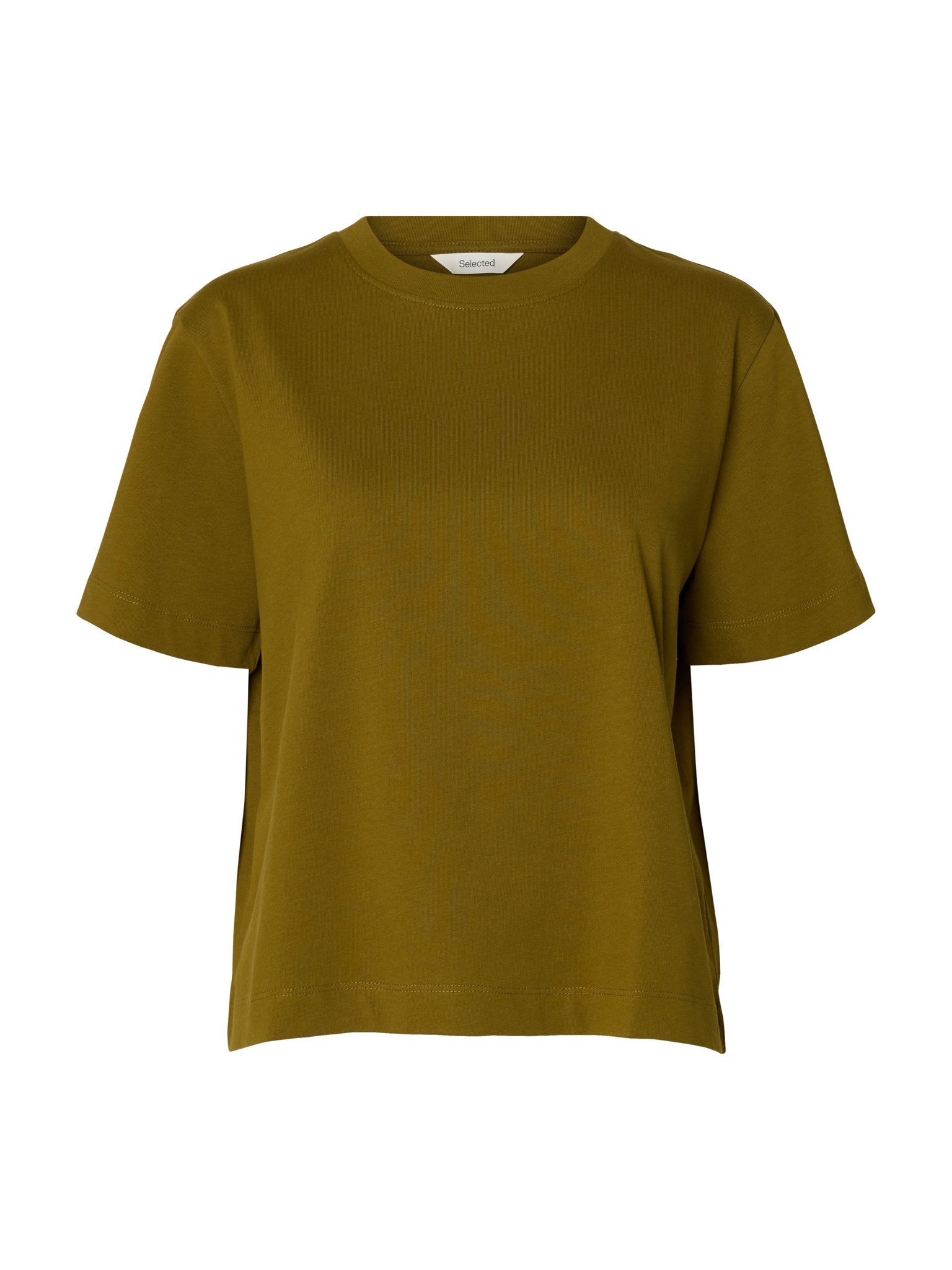 Selected Femme Damen T-Shirts Fir Green
