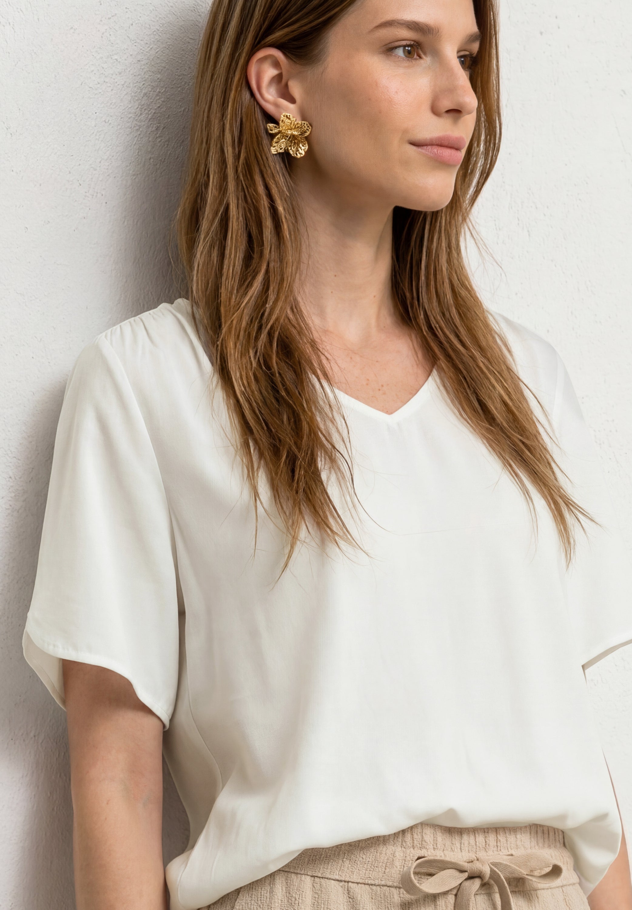 Street One Damen Blusen Off White