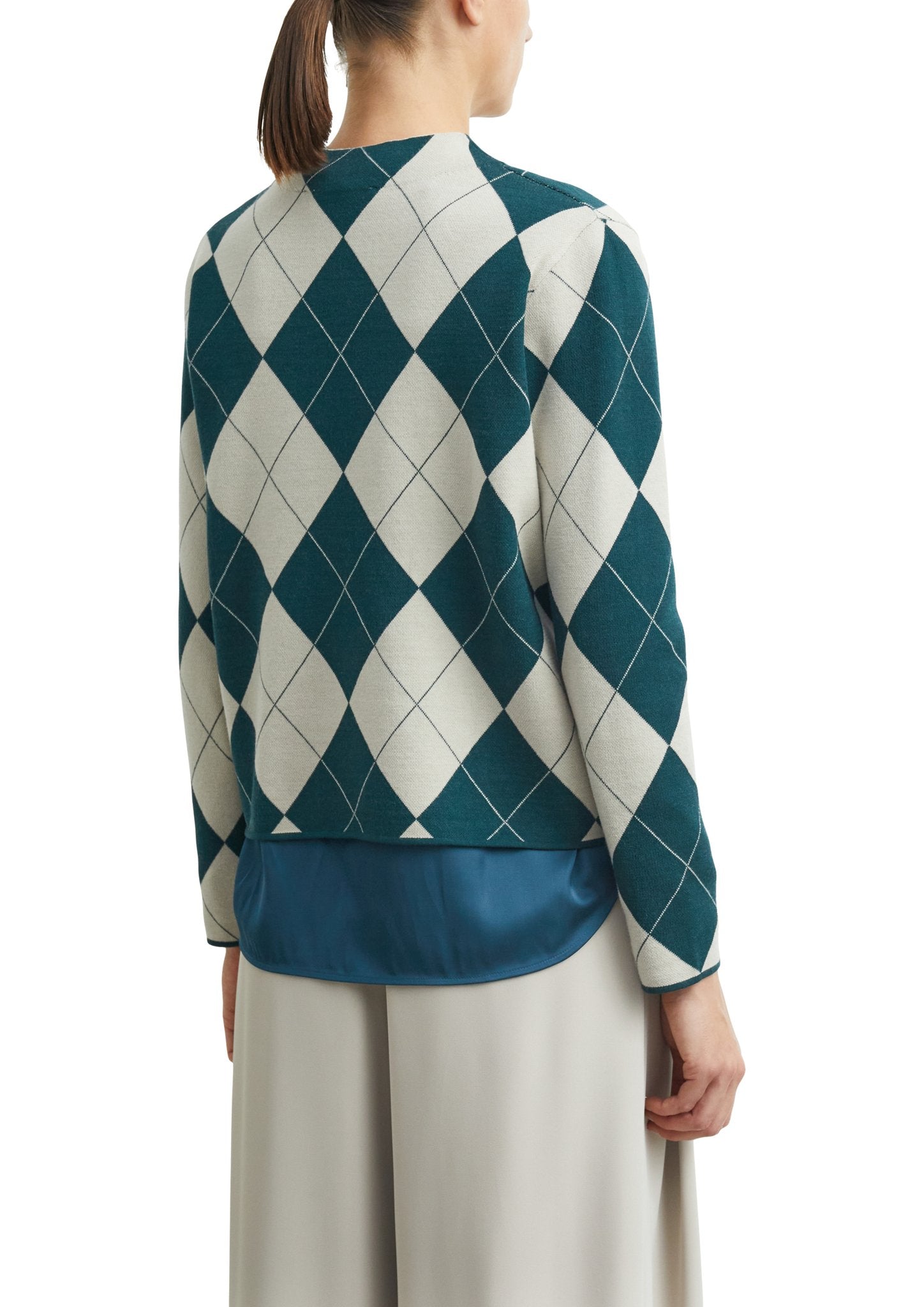 Comma Damen Pullover J Blue
