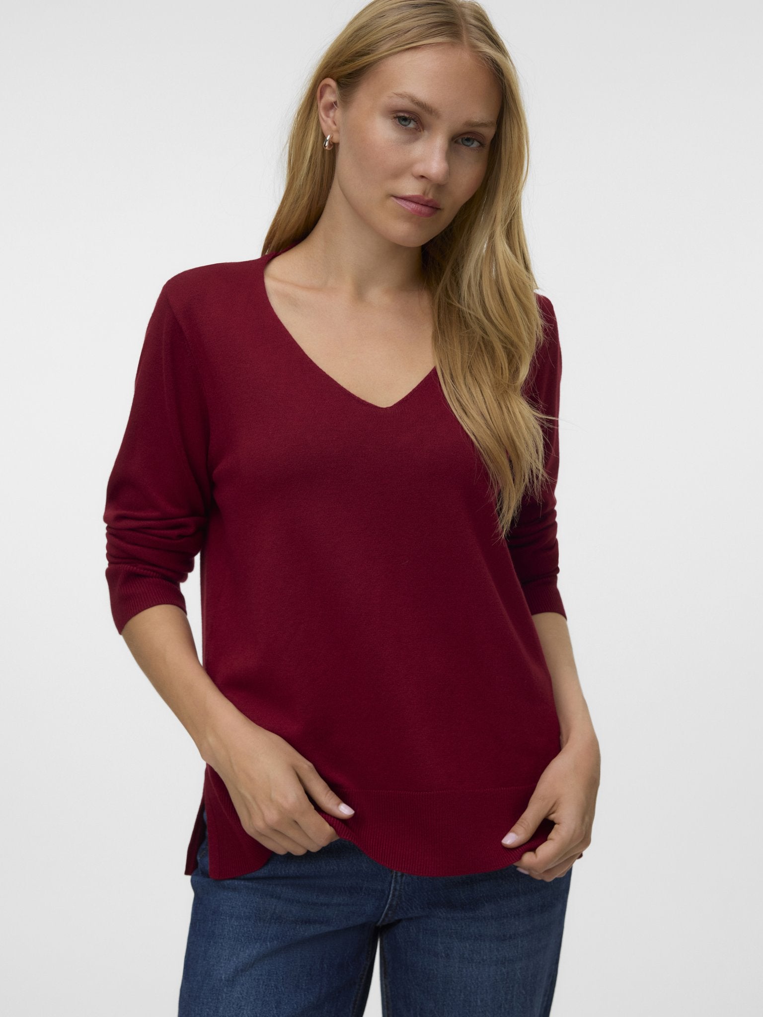 Vero Moda Damen Pullover Biking Red