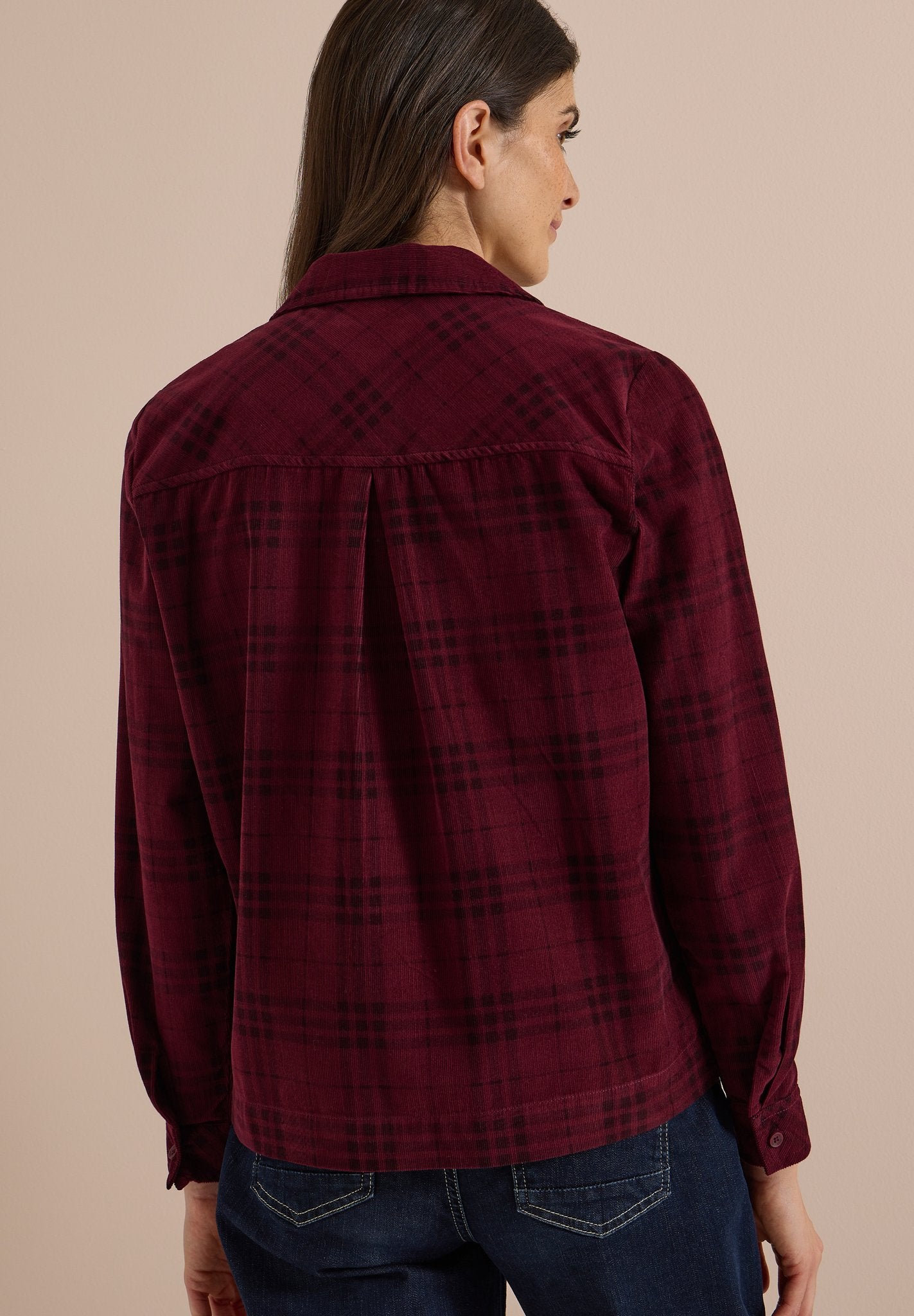 Cecil Damen Blusen  Berry Red