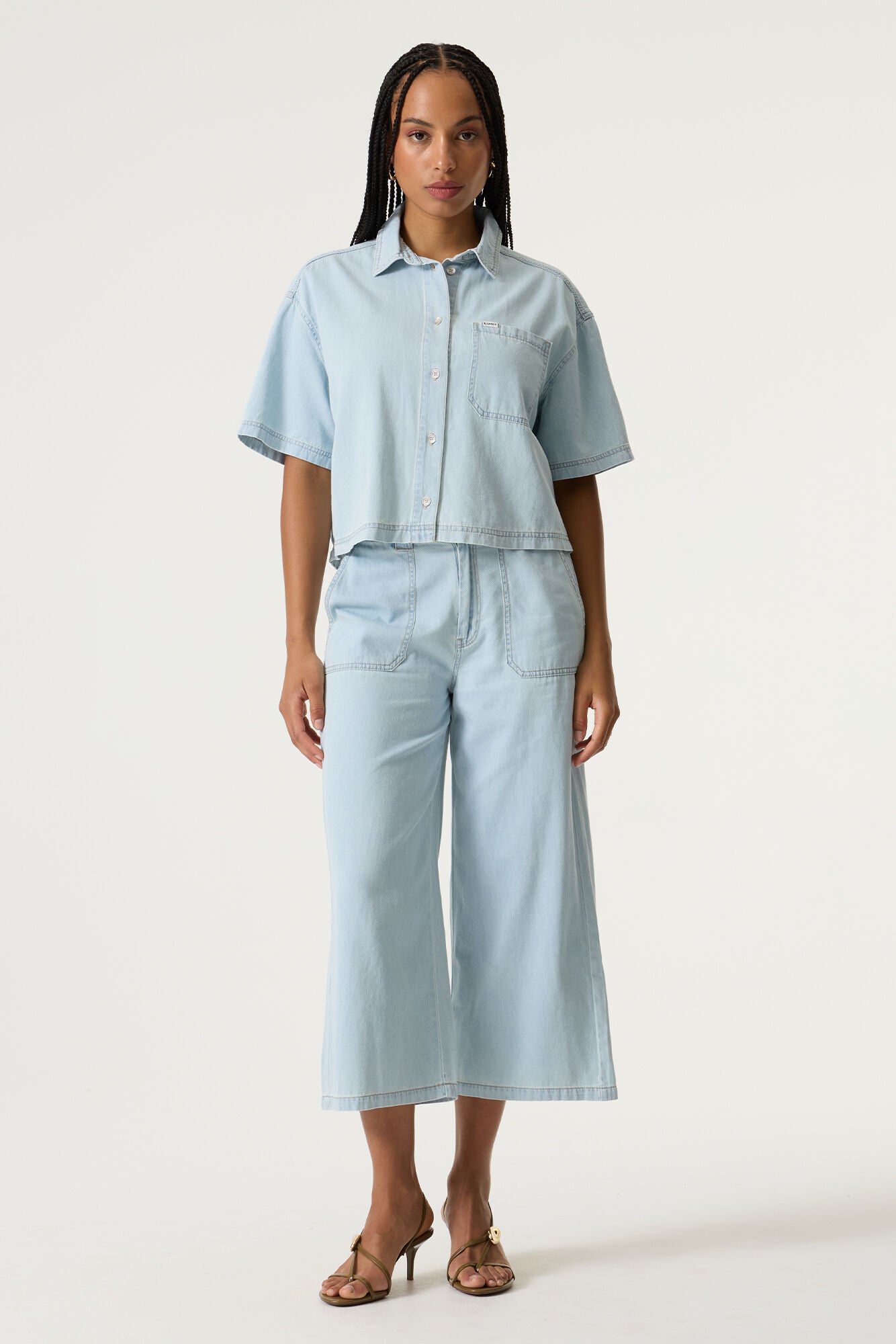 Garcia Damen Jeans Morning Blue