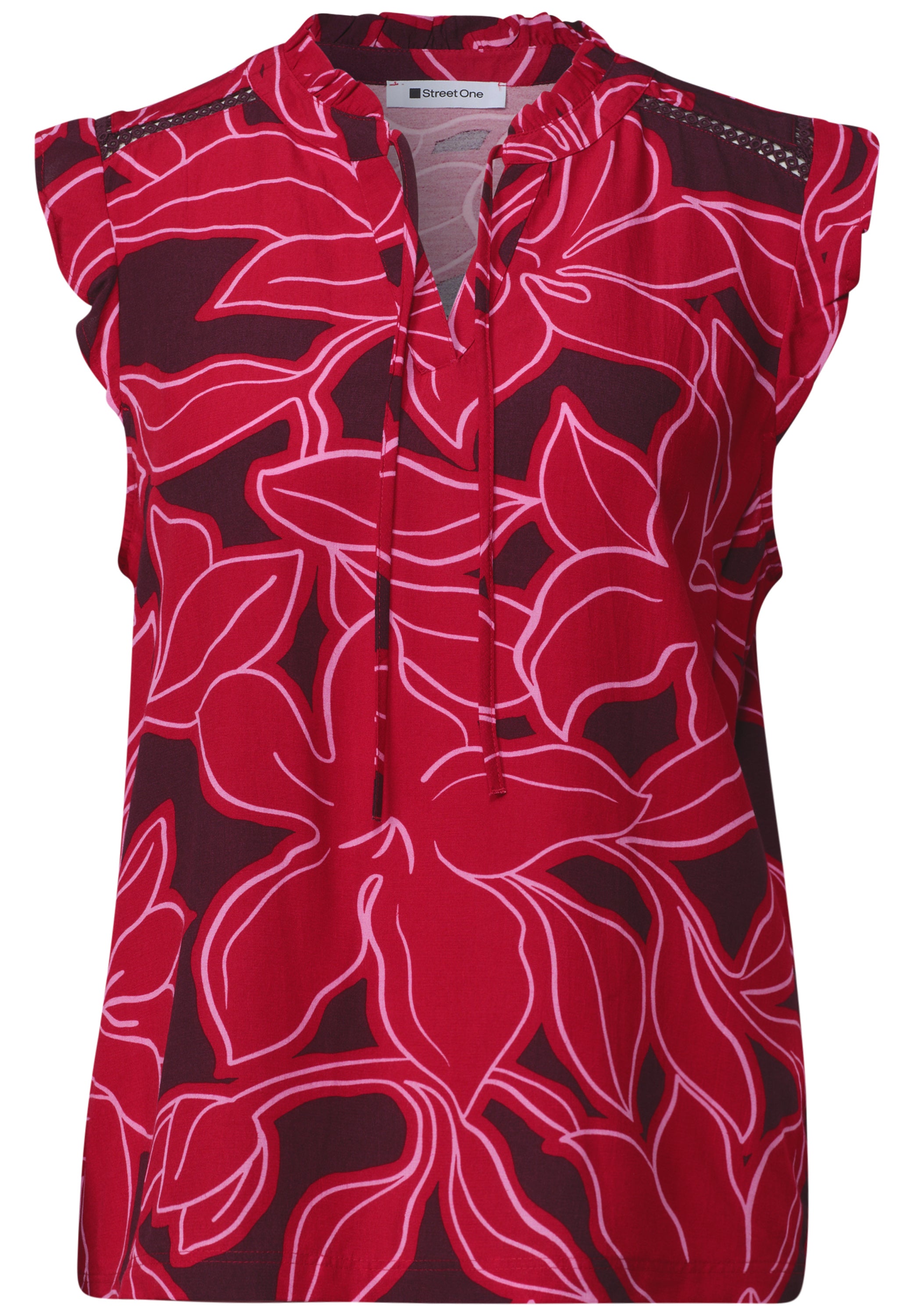 Street One Damen T-Shirts  Salsa Red