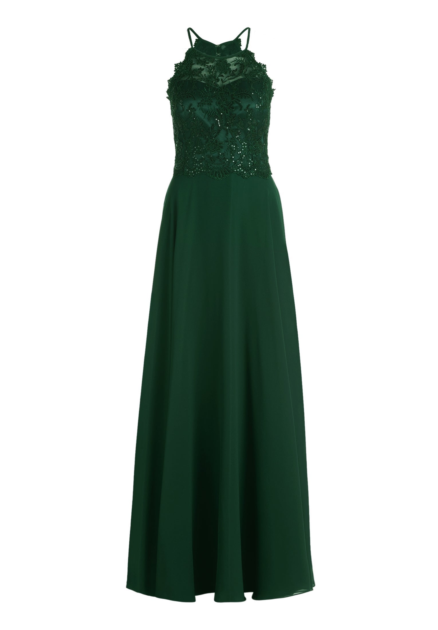 Vera Mont Damen Kleider Dark Moss