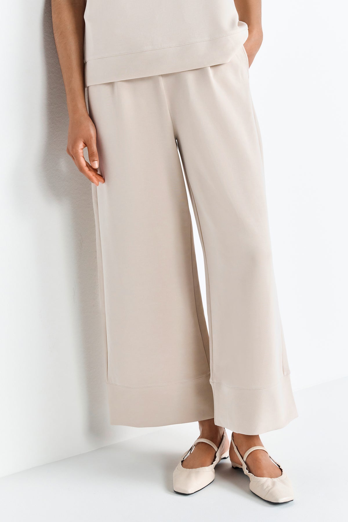Rich & Royal Damen Hosen White Stone
