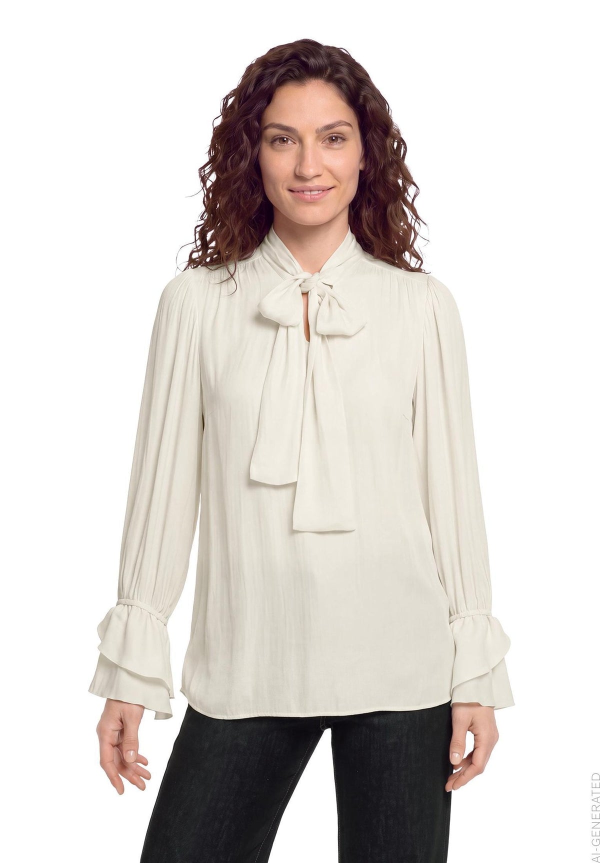 Cartoon Damen Blusen Eggnog