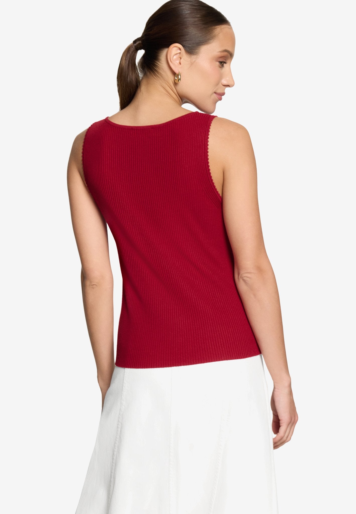 Zero Damen Pullover Candy Red