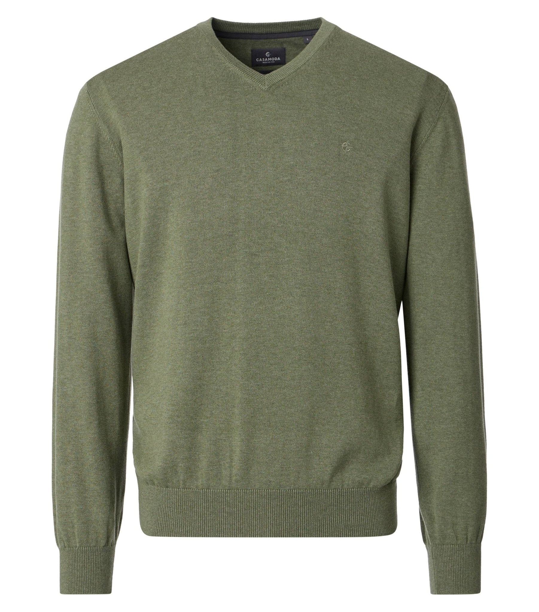 Casa Moda Herren Pullover Gruen