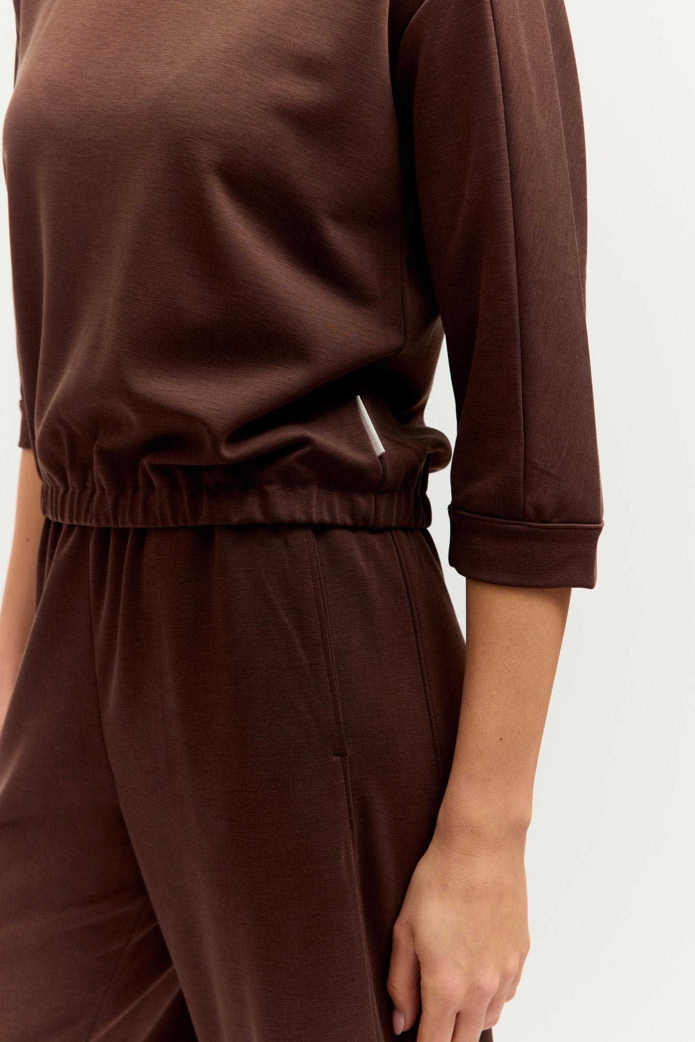 Fashion People Damen T-Shirts Wood