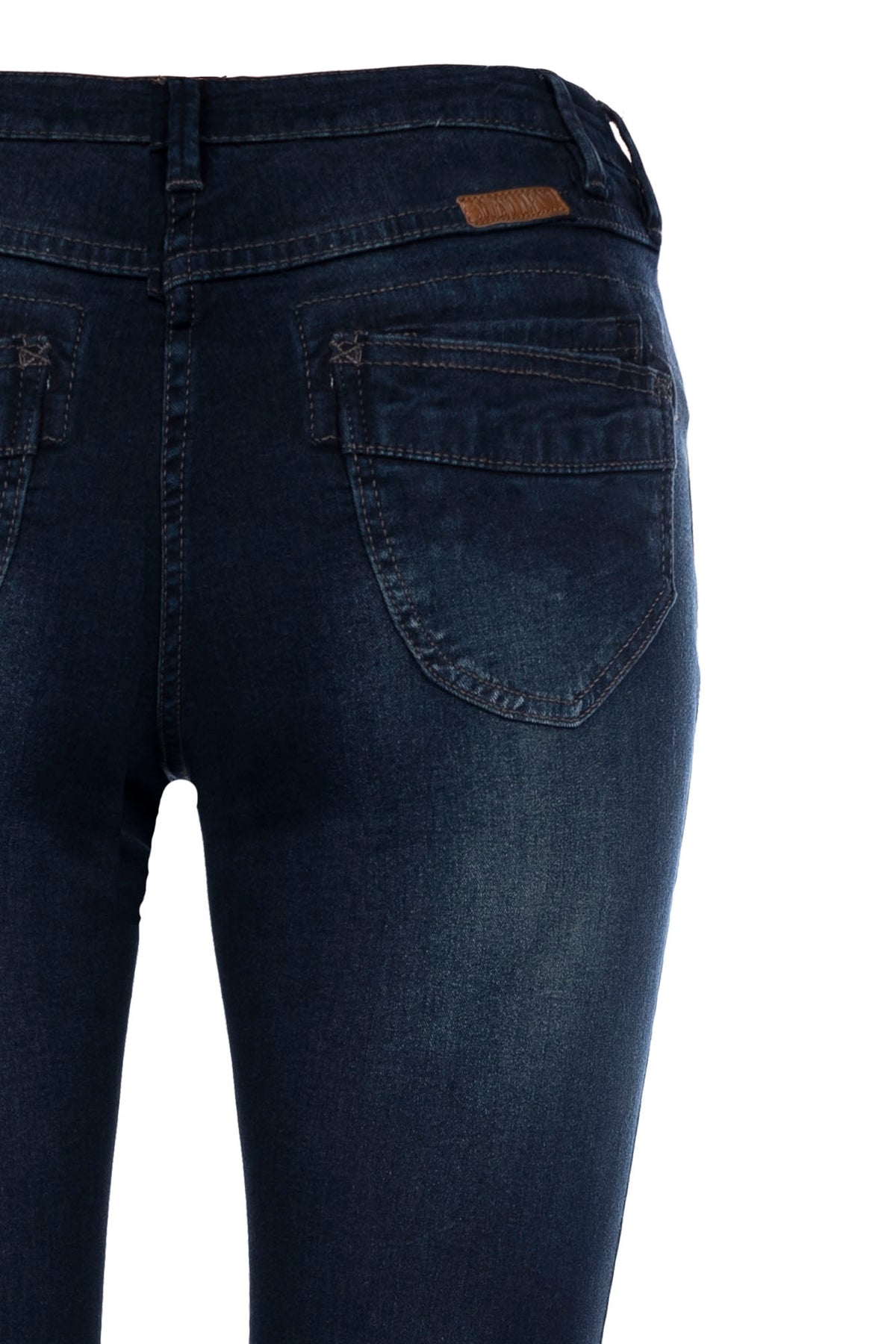 Soquesto Damen Hosen Jeansblau Dunke