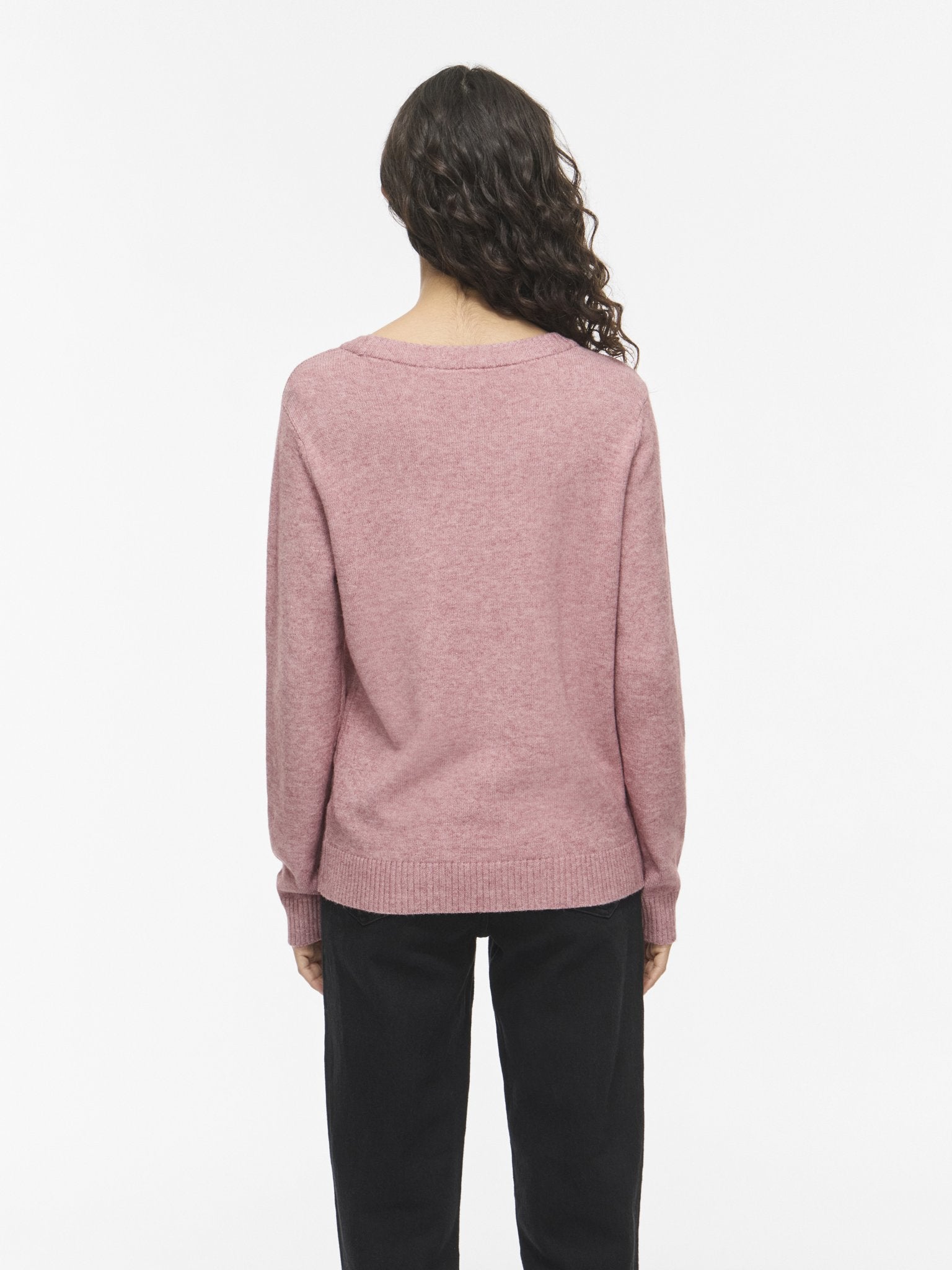 Vila Damen Pullover Nostalgia Rose/