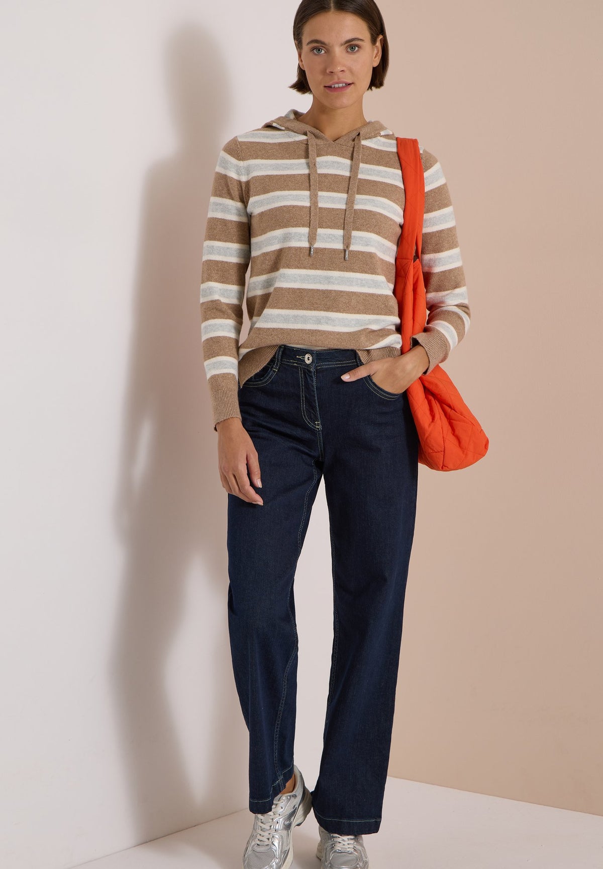 Cecil Damen Pullover  Creamy Mo