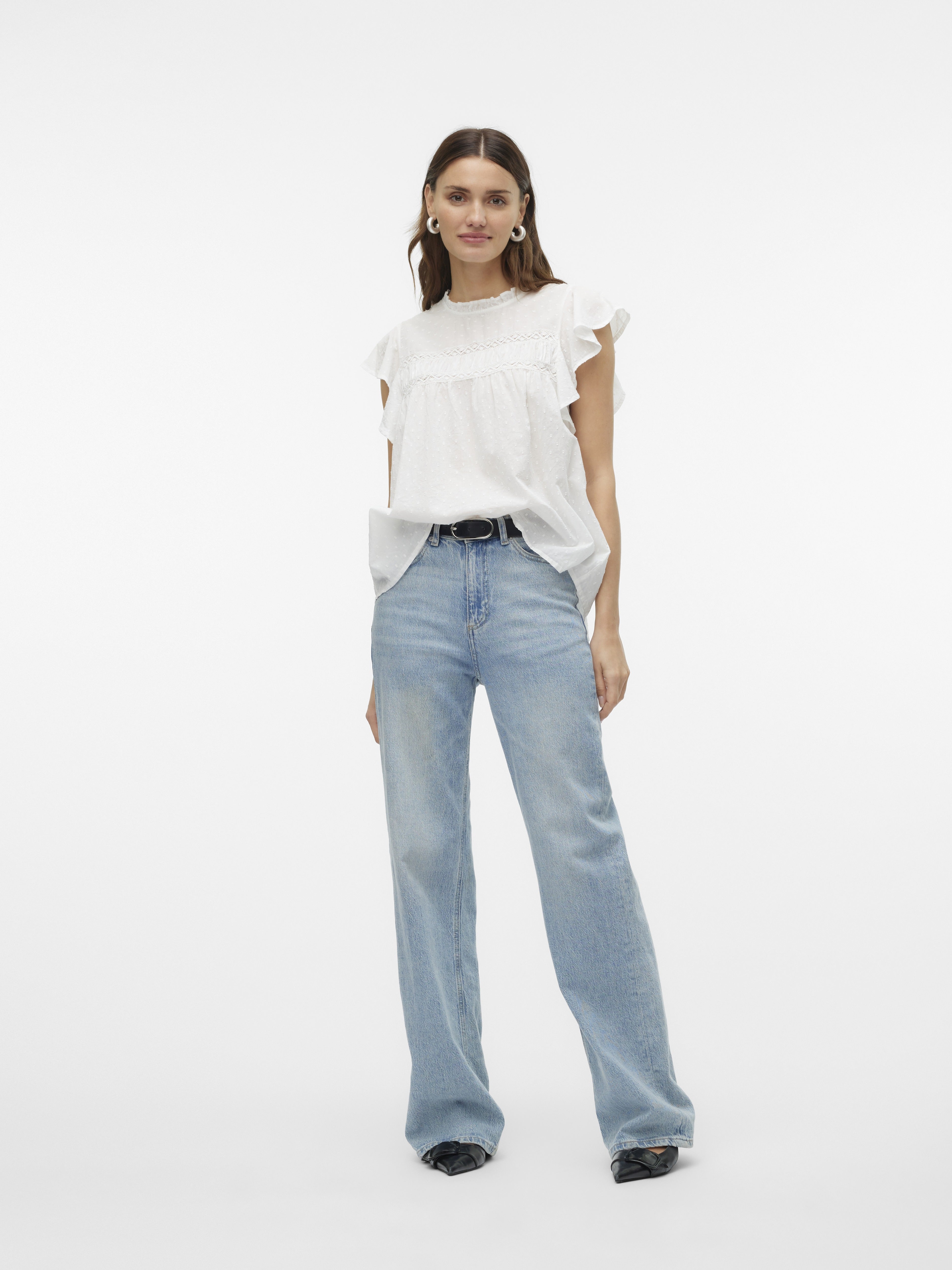 Vero Moda Damen T-Shirts Snow White