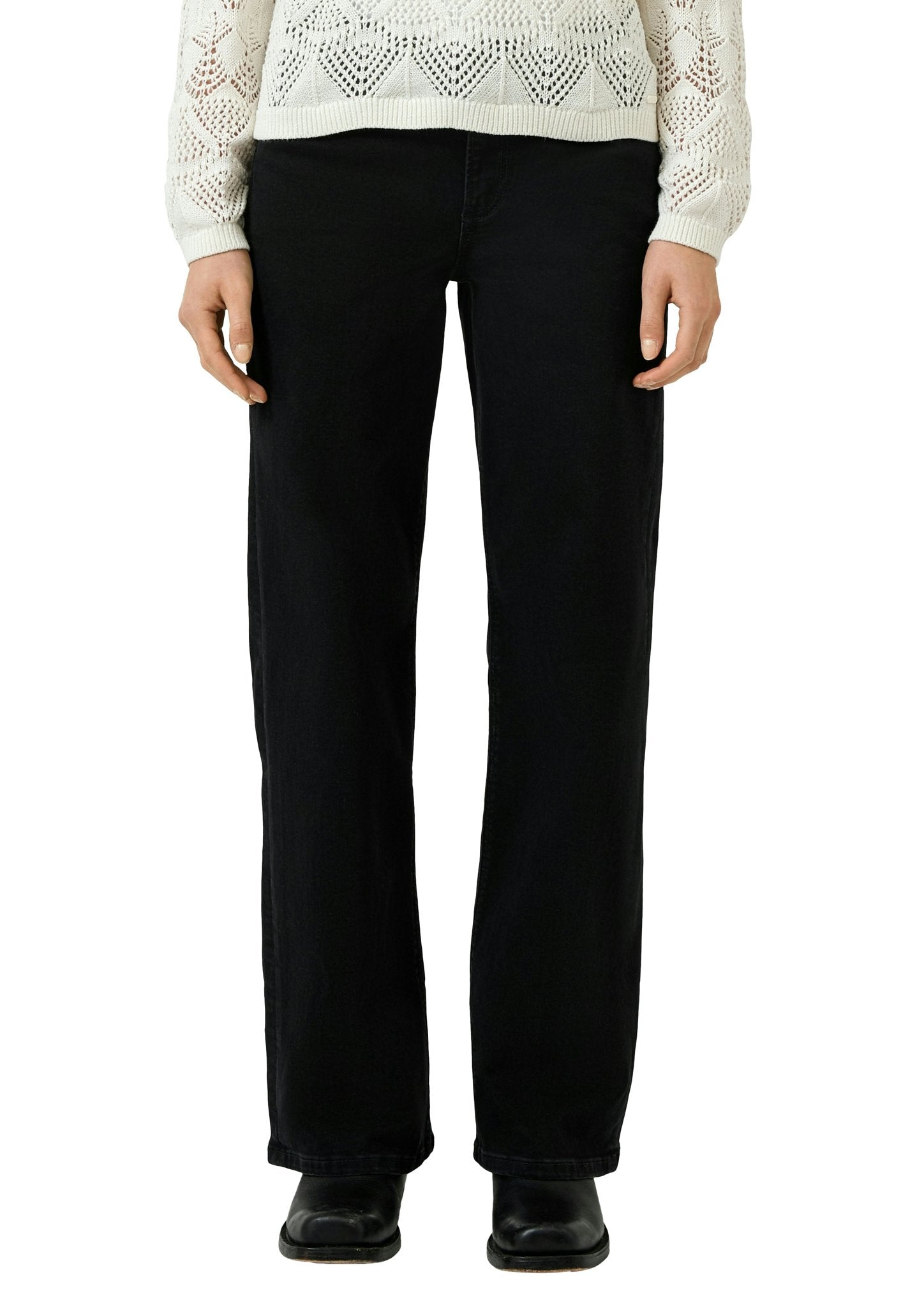 QS by S.Oliver Damen Jeans Z Grey/Black