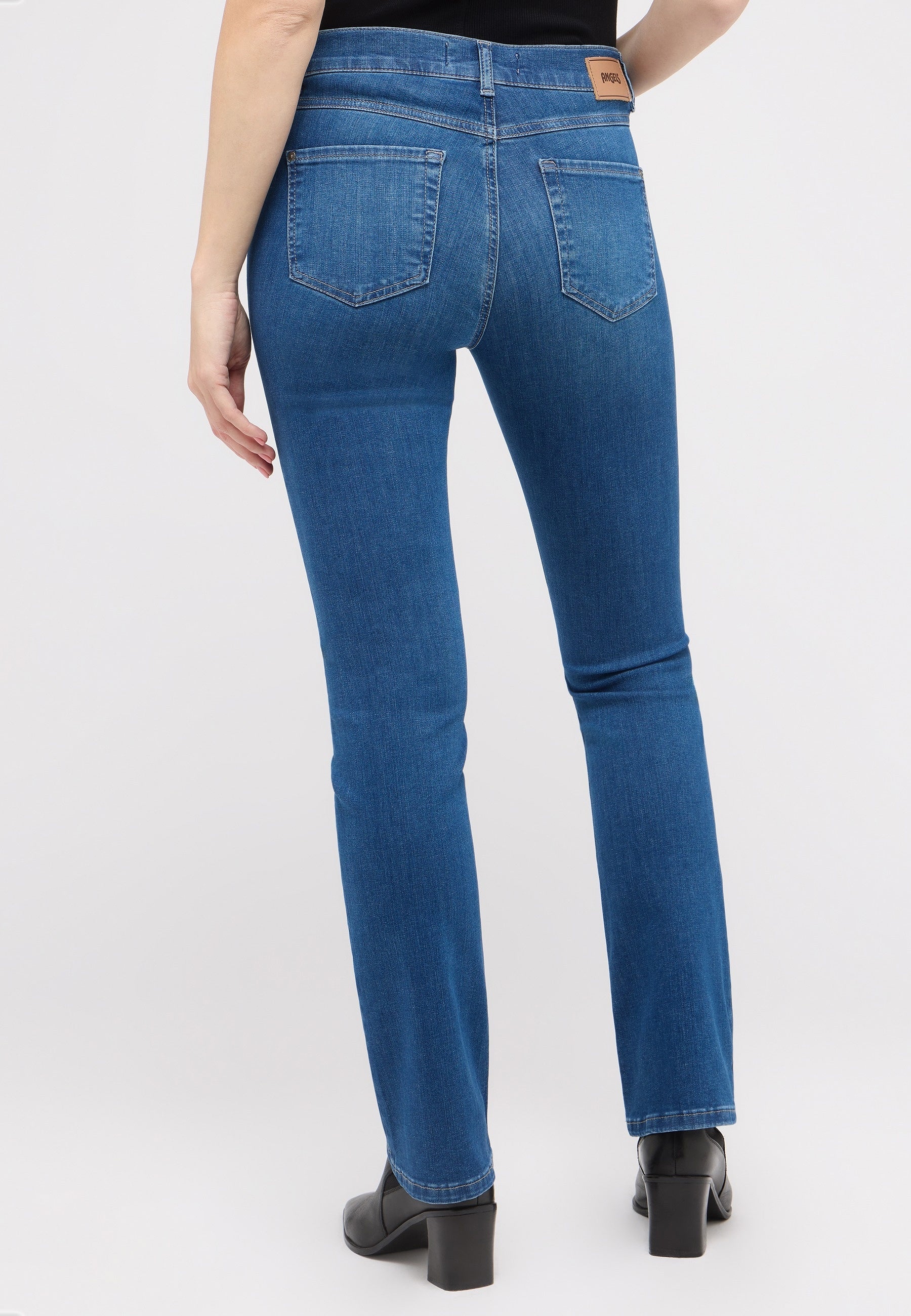 Angels Damen Jeans  Mid Blue Us