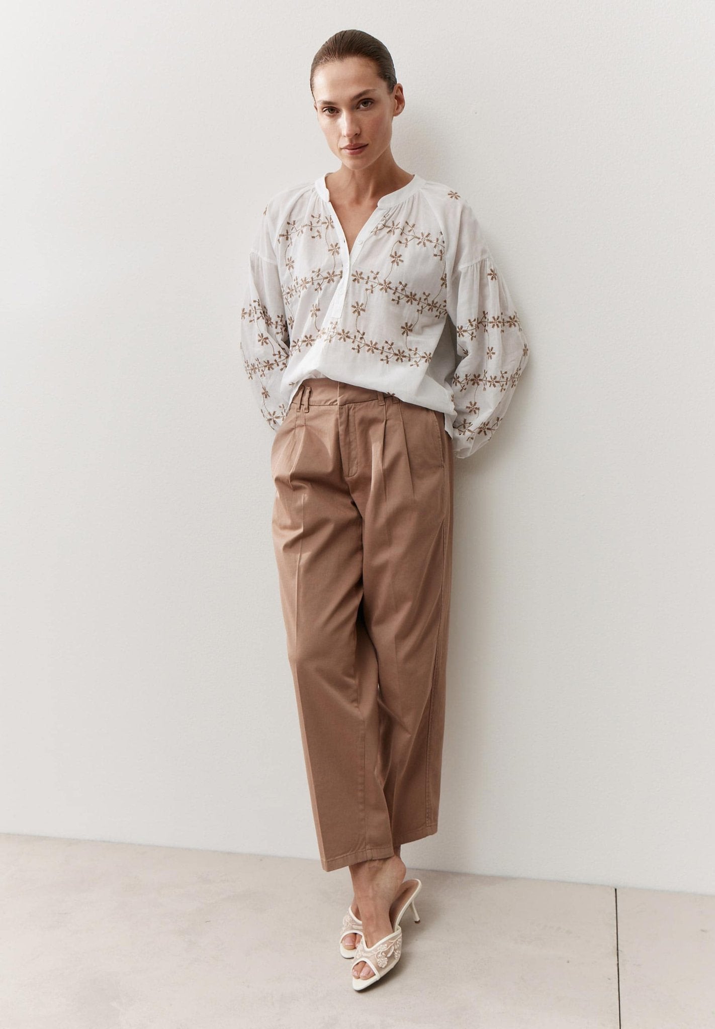 More & More Damen Blusen  White