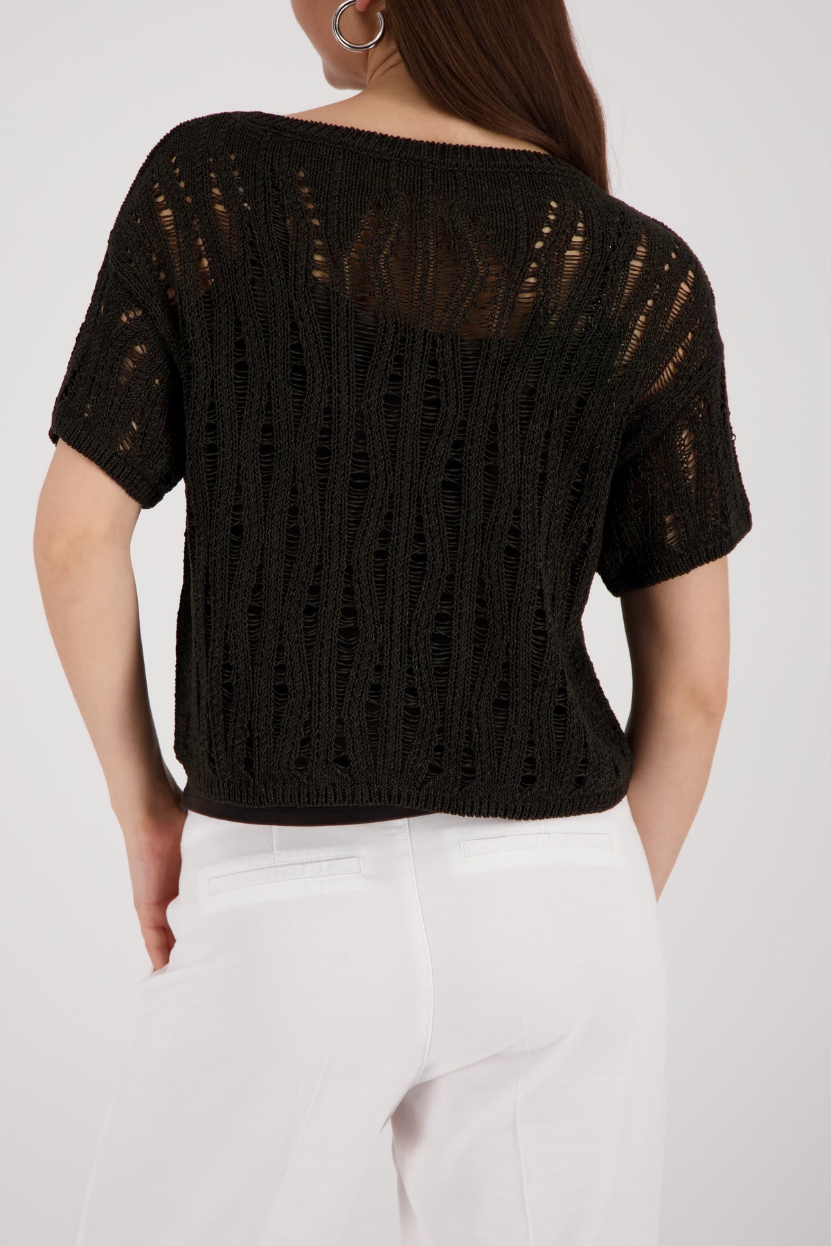 Monari Damen Pullover  Coffee