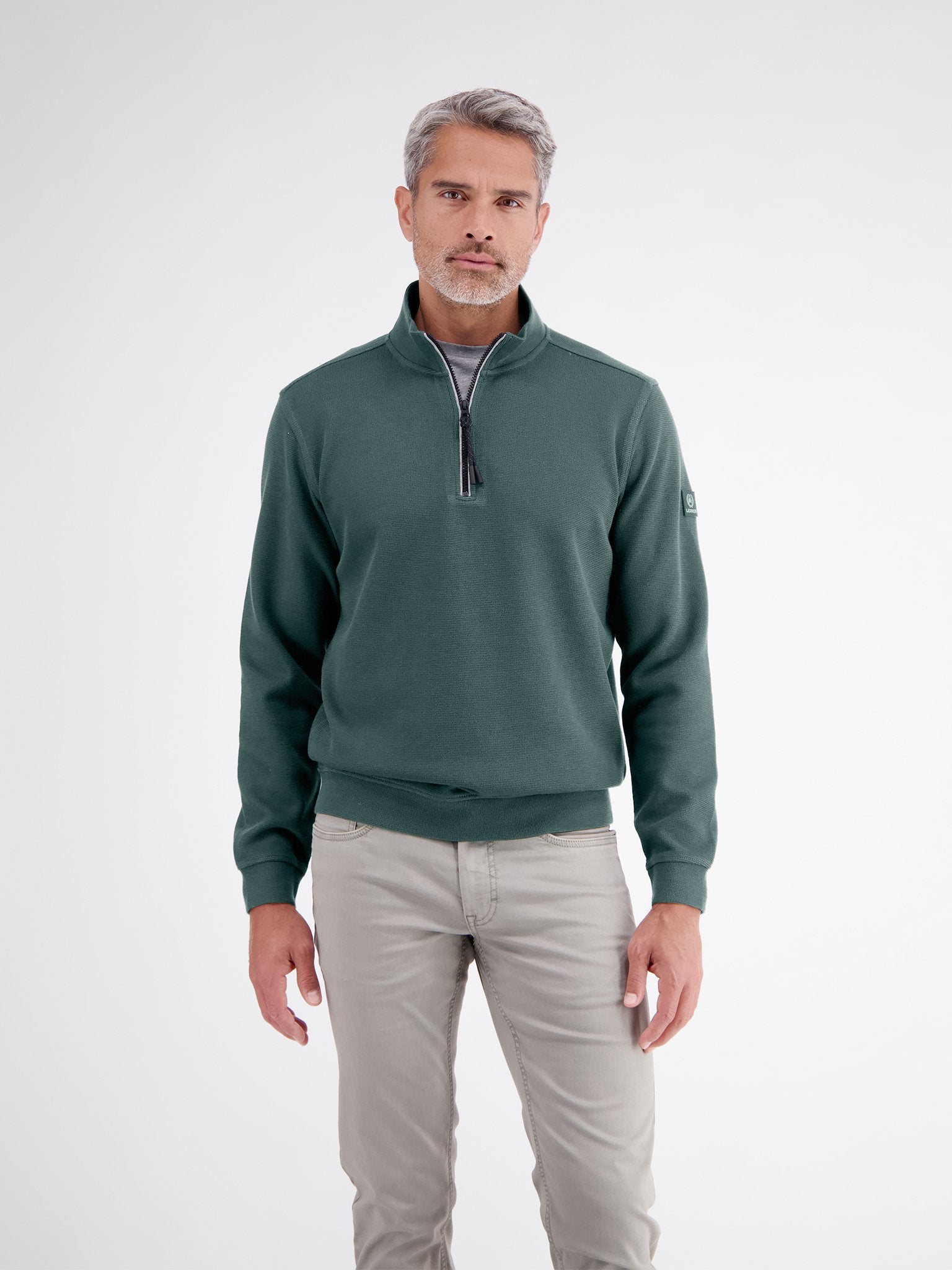 Lerros Herren Polo-Shirts Cedar Green