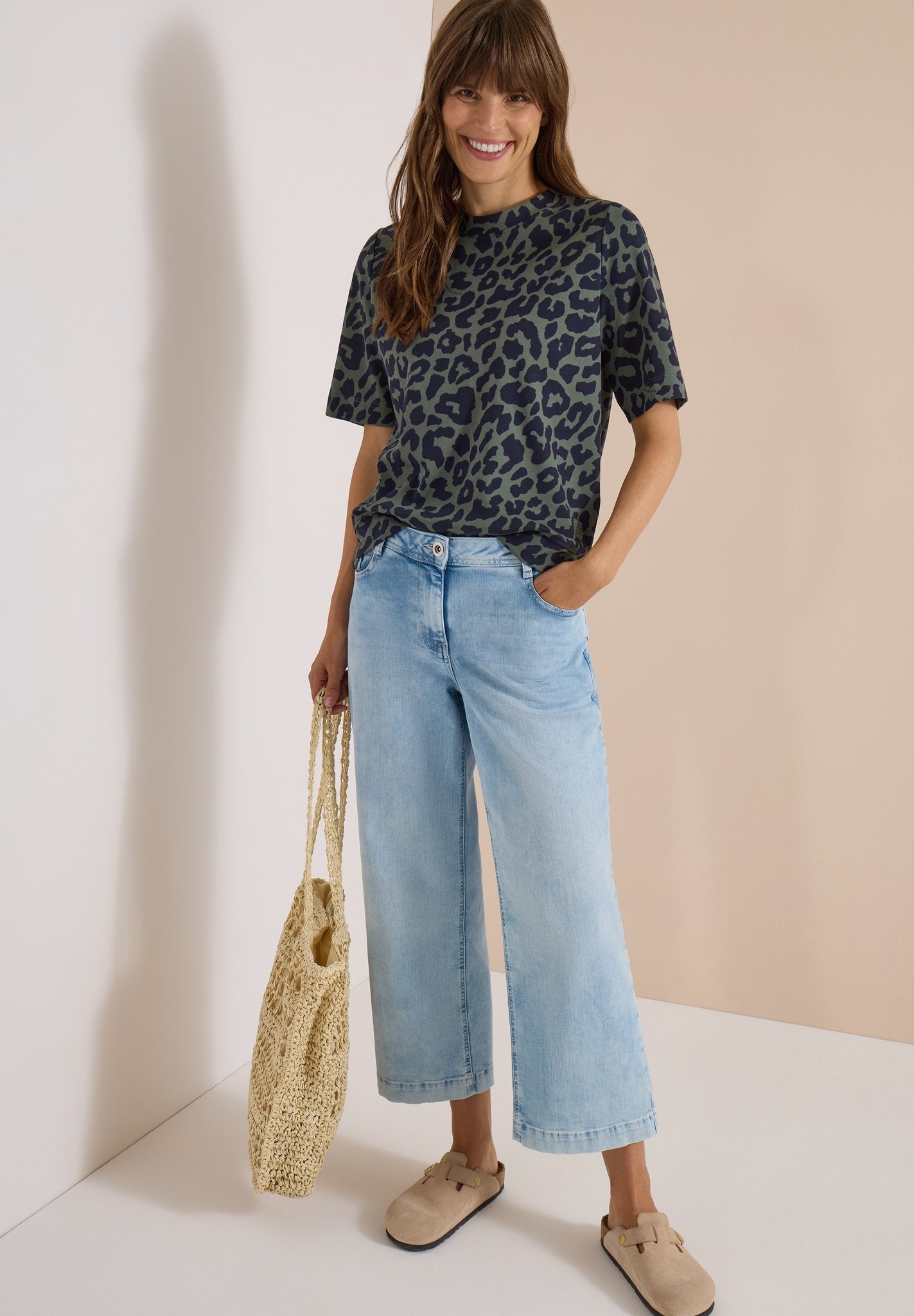 Cecil Damen T-Shirts  Dried Oli