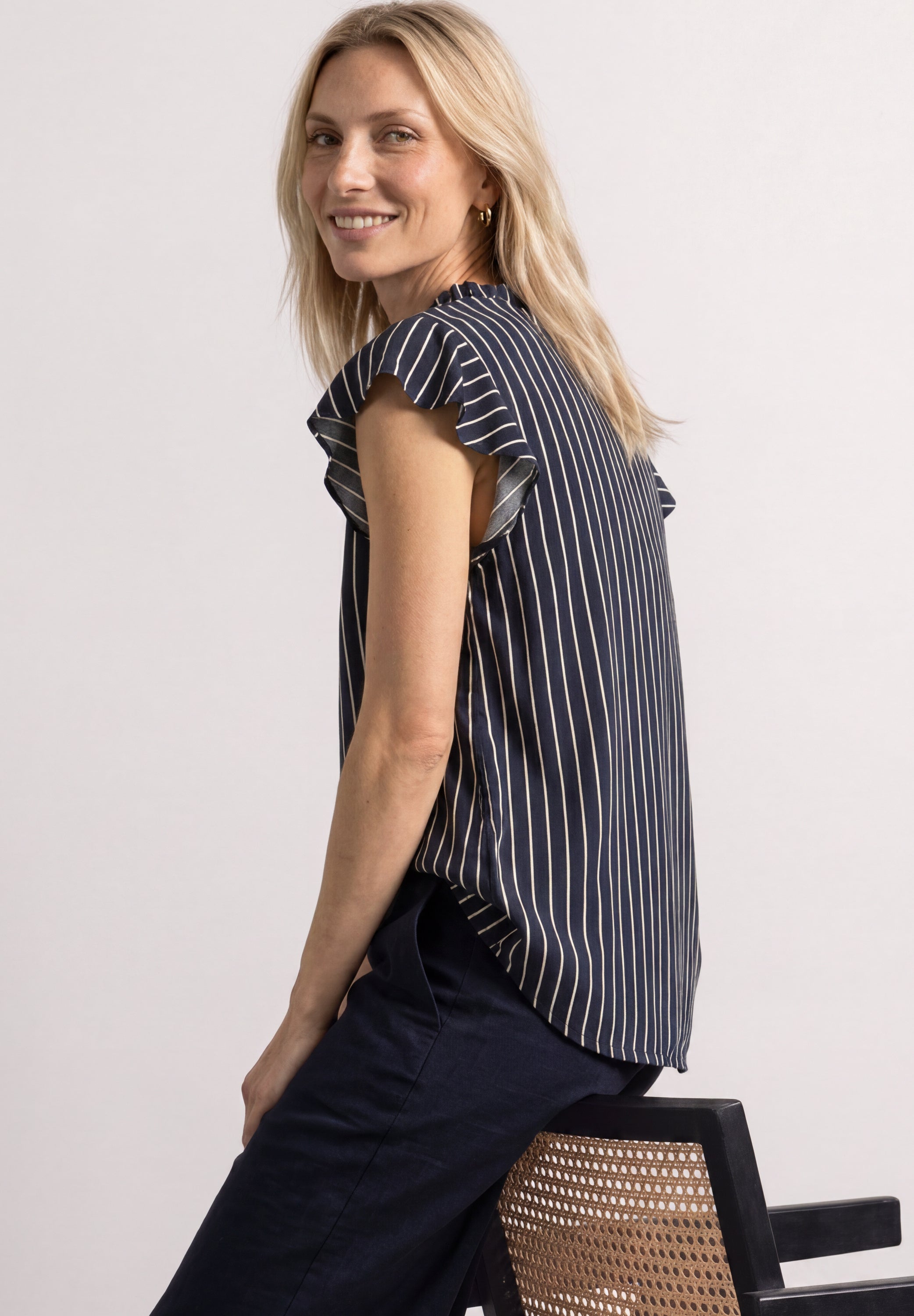 Street One Damen Blusen Darkest B